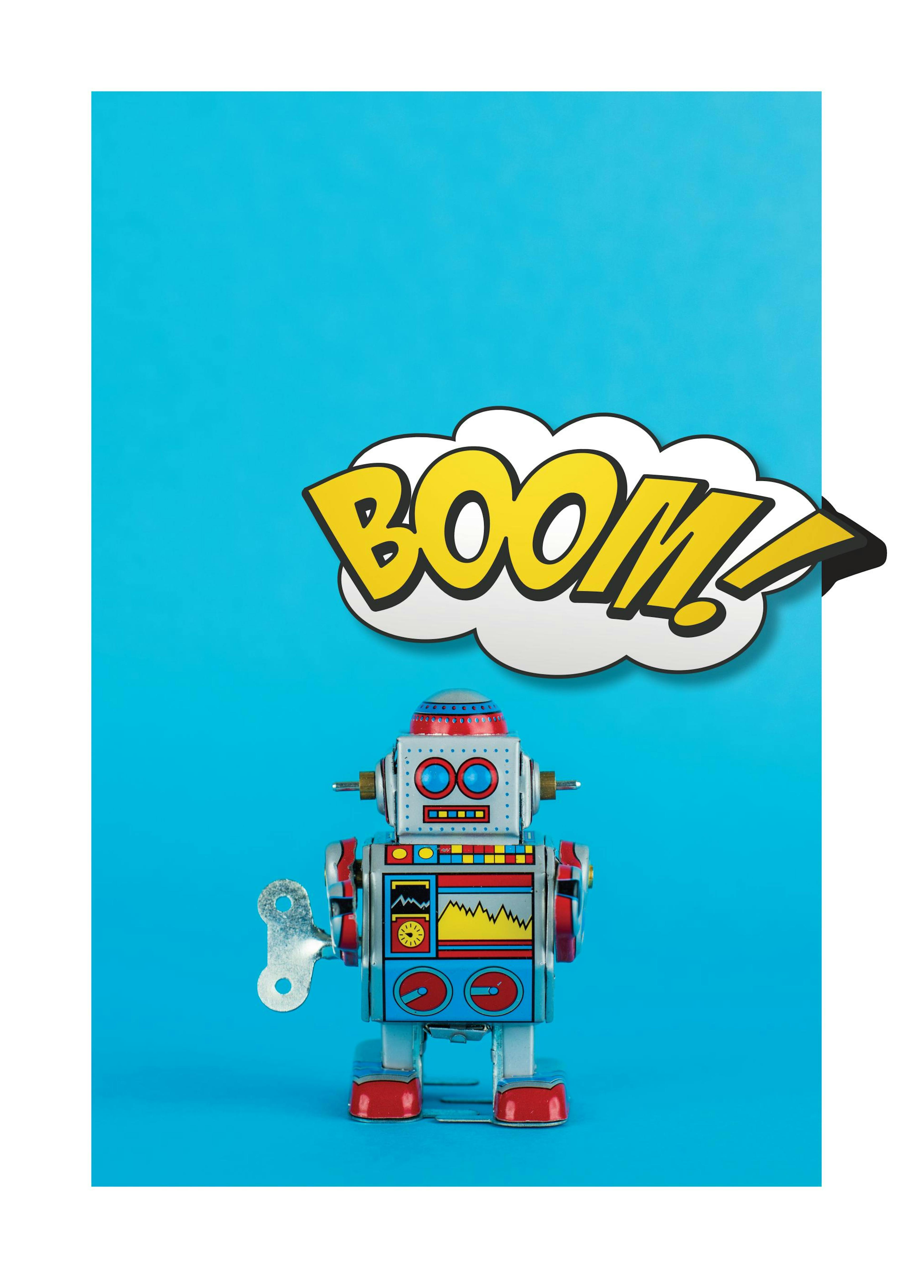 Boom Robot Plakat 0