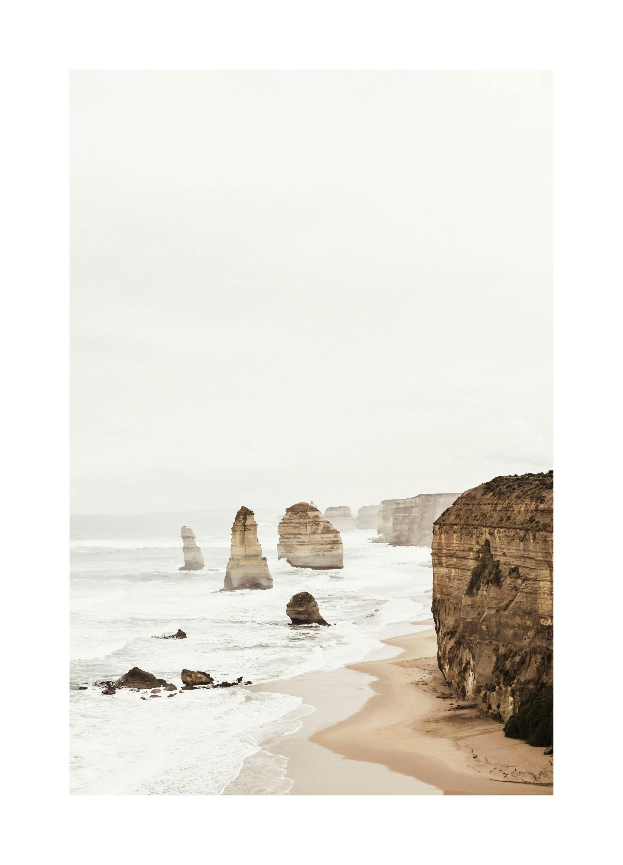 Twelve Apostles Affiche (50x70 cm)  Nature