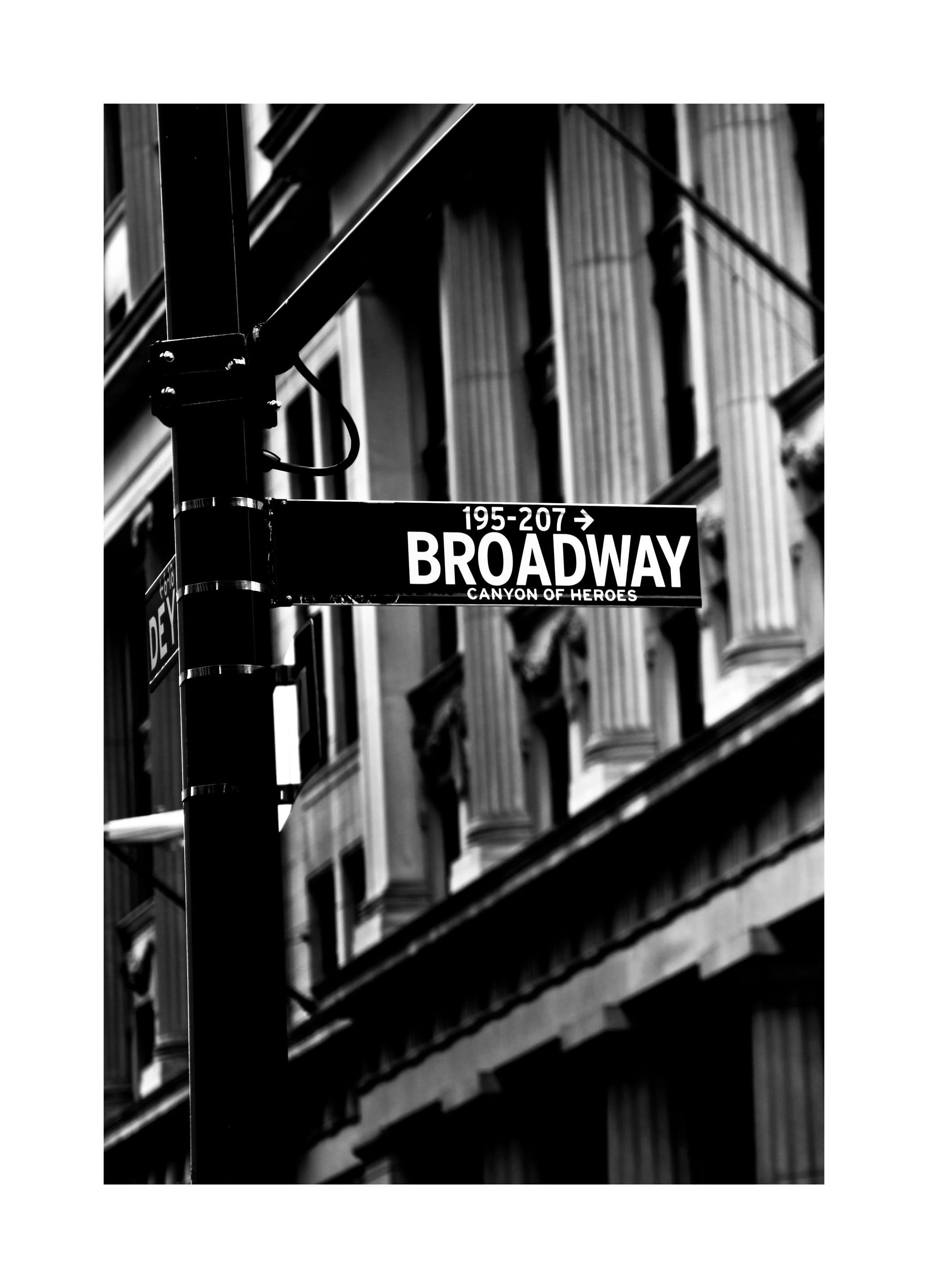 Broadway Poster (50x70 cm)