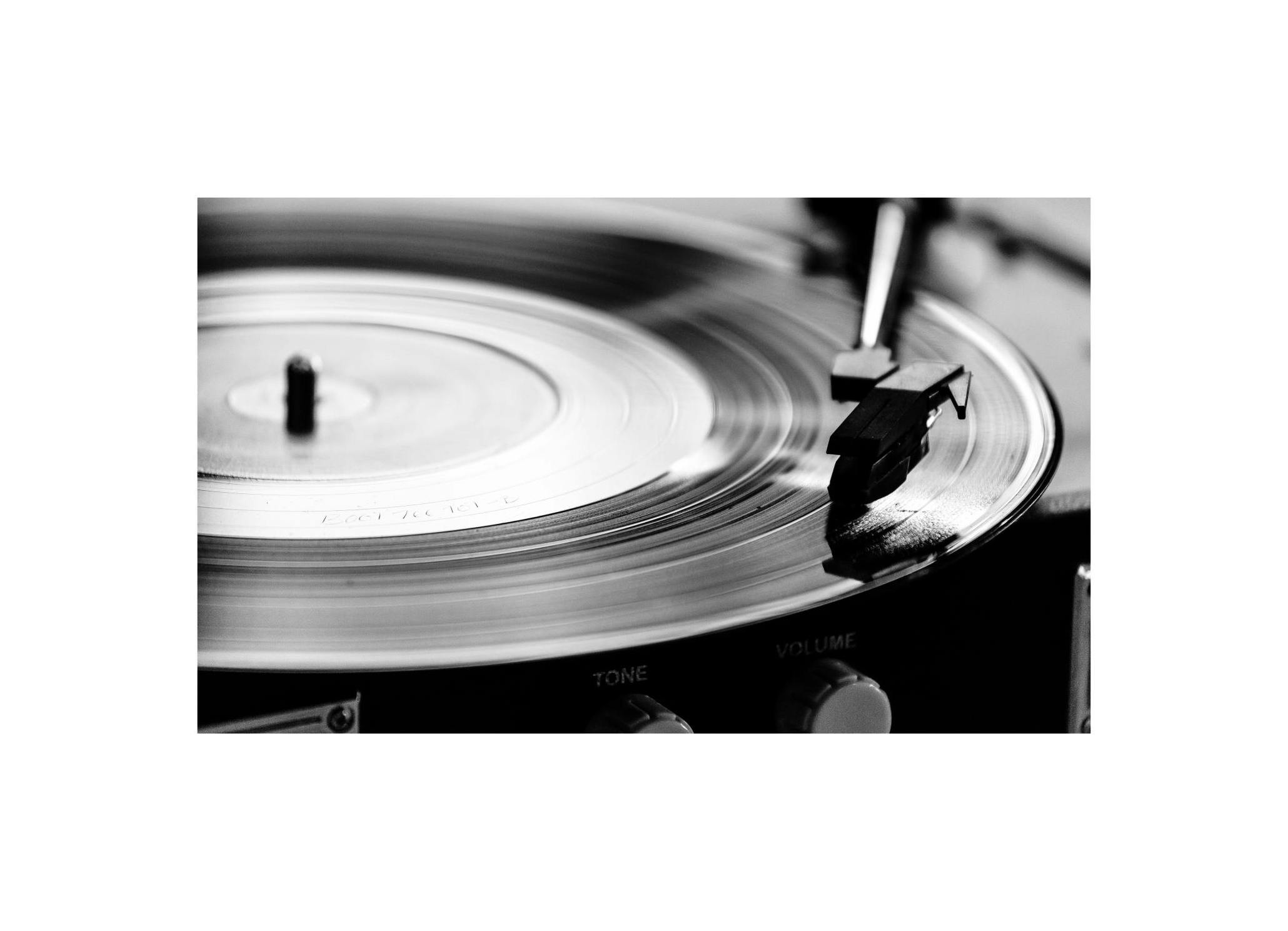 Record Player Poster (21x30 cm)