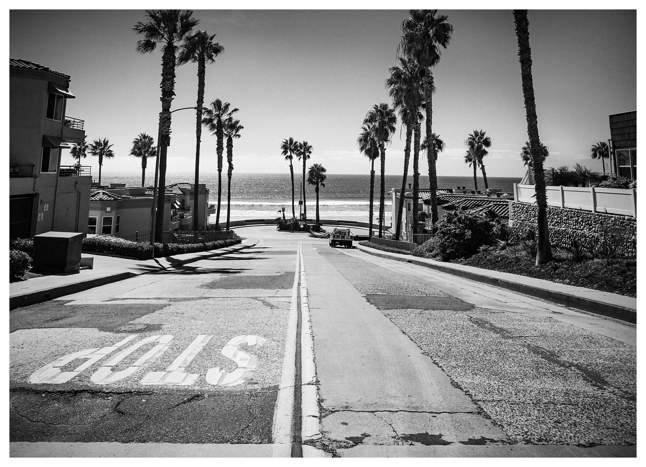 San Diego Street Poster (30x40 cm)