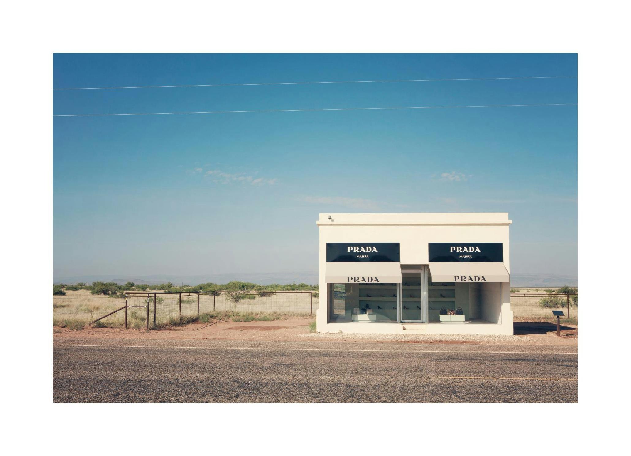 Prints - Prada Marfa Print (50x70 cm) - Photography prints
