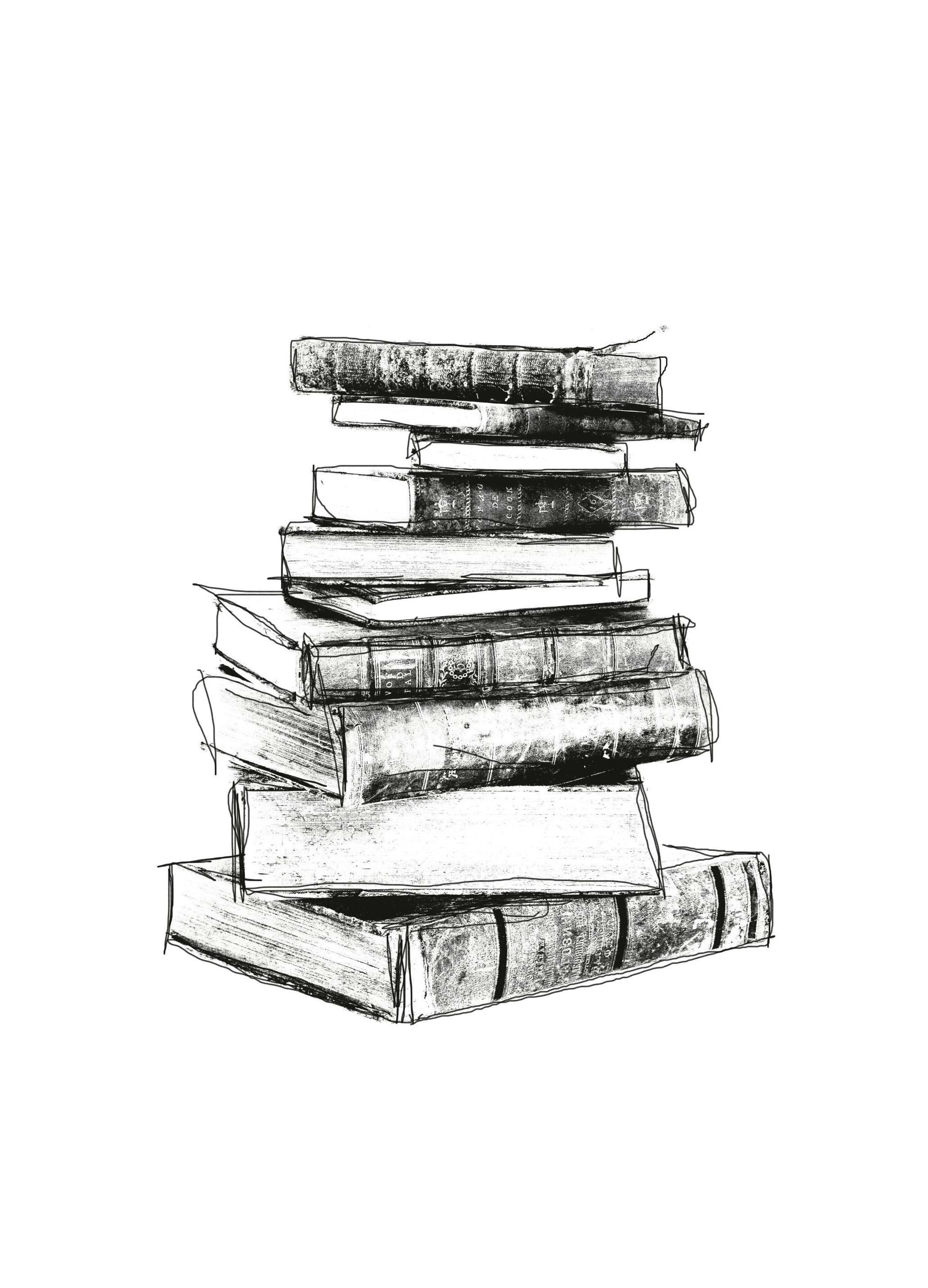 Books, Posters (30x40 cm) - Zwart wit posters