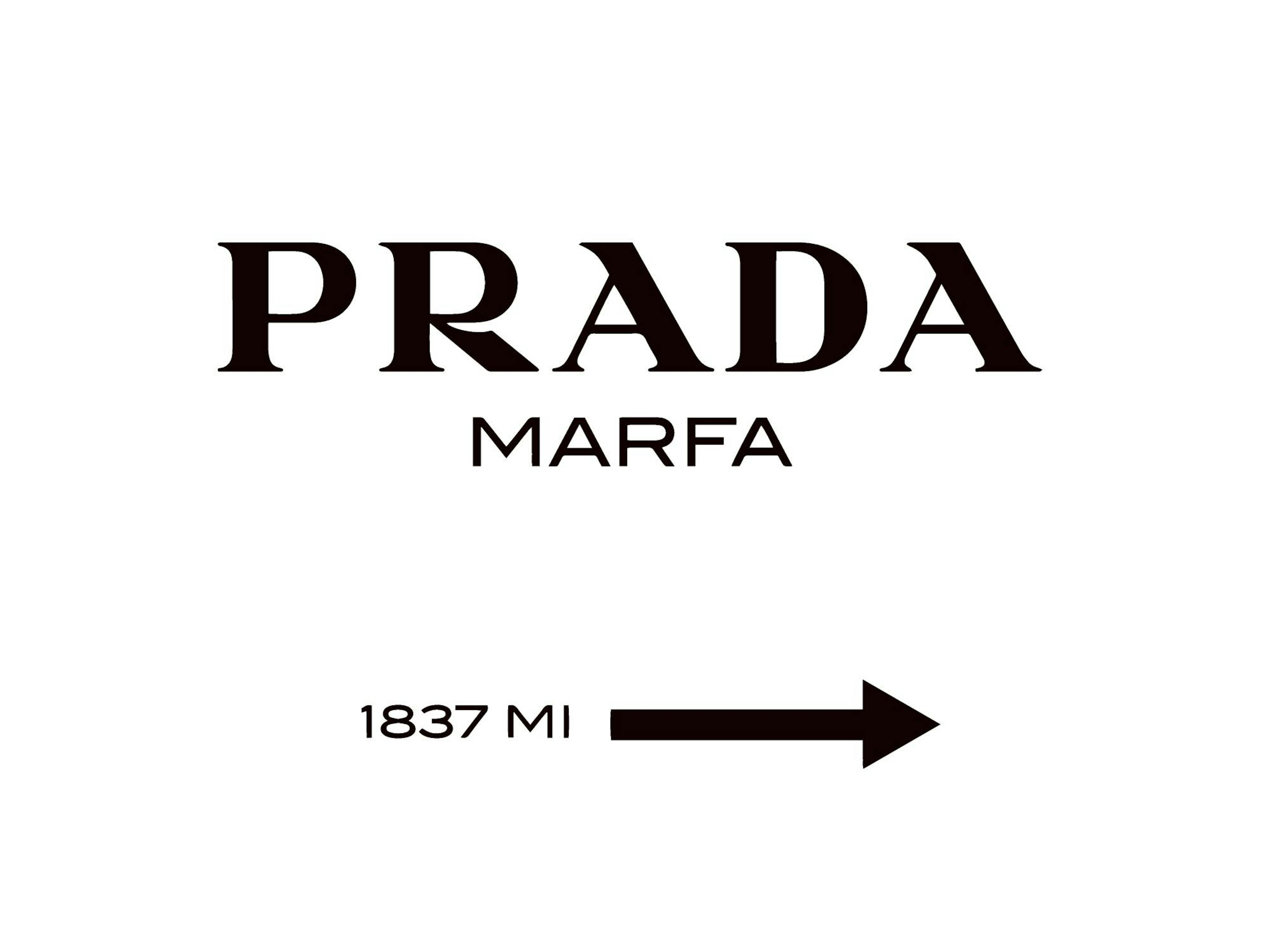 Prada Plakat 0
