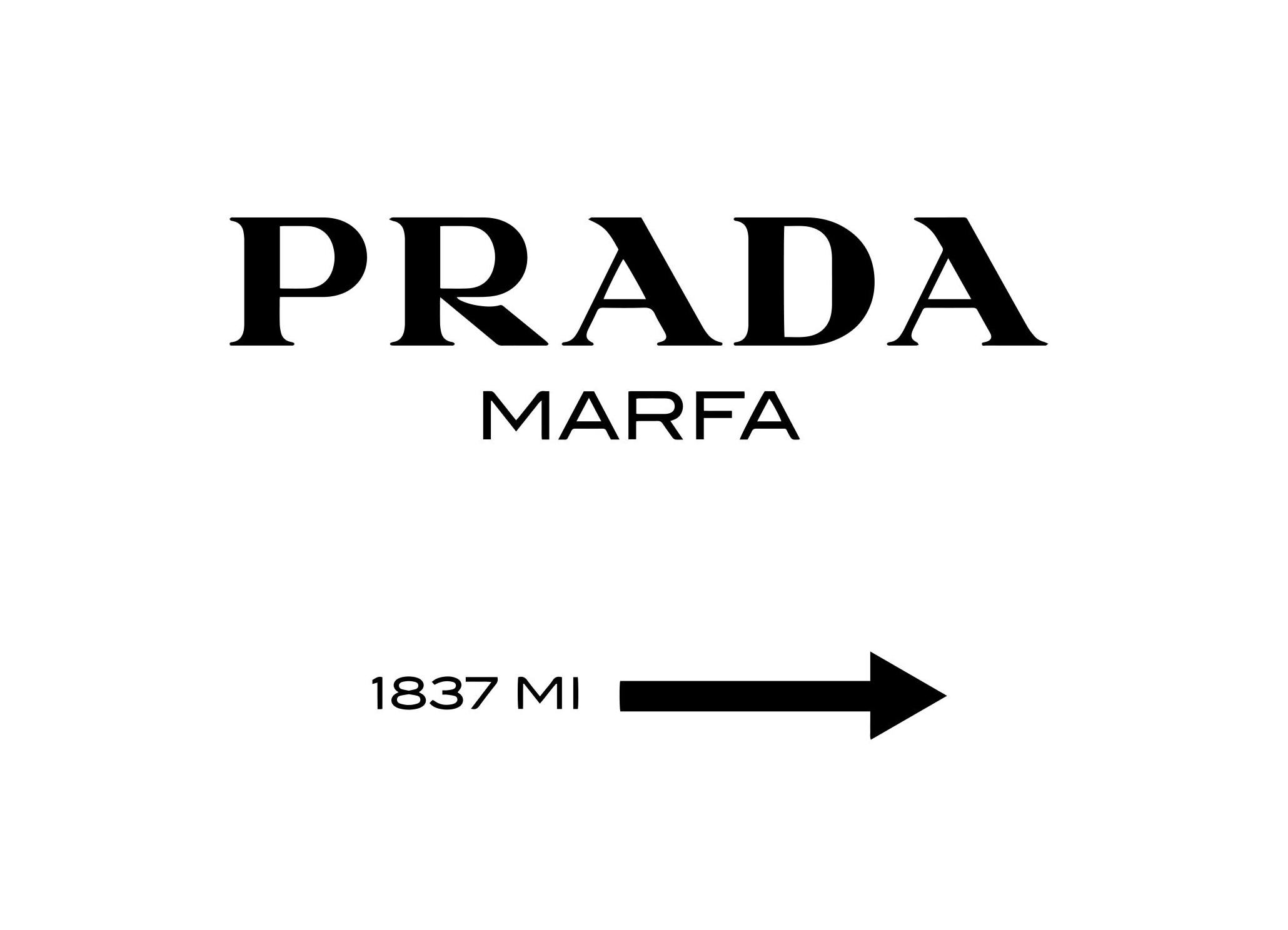 Prada Print (40x50 cm)