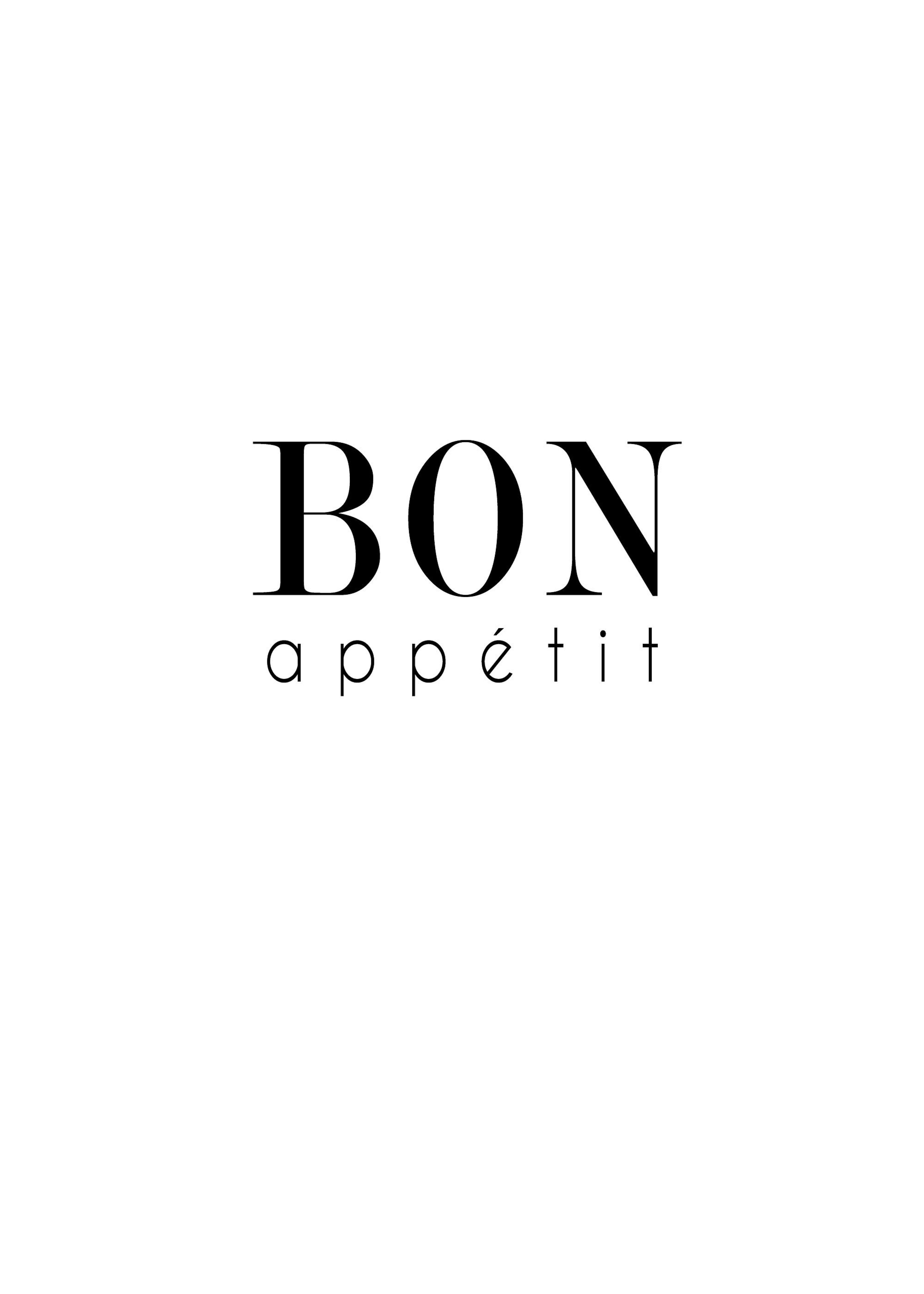 Bon Appetit Text, Print 0