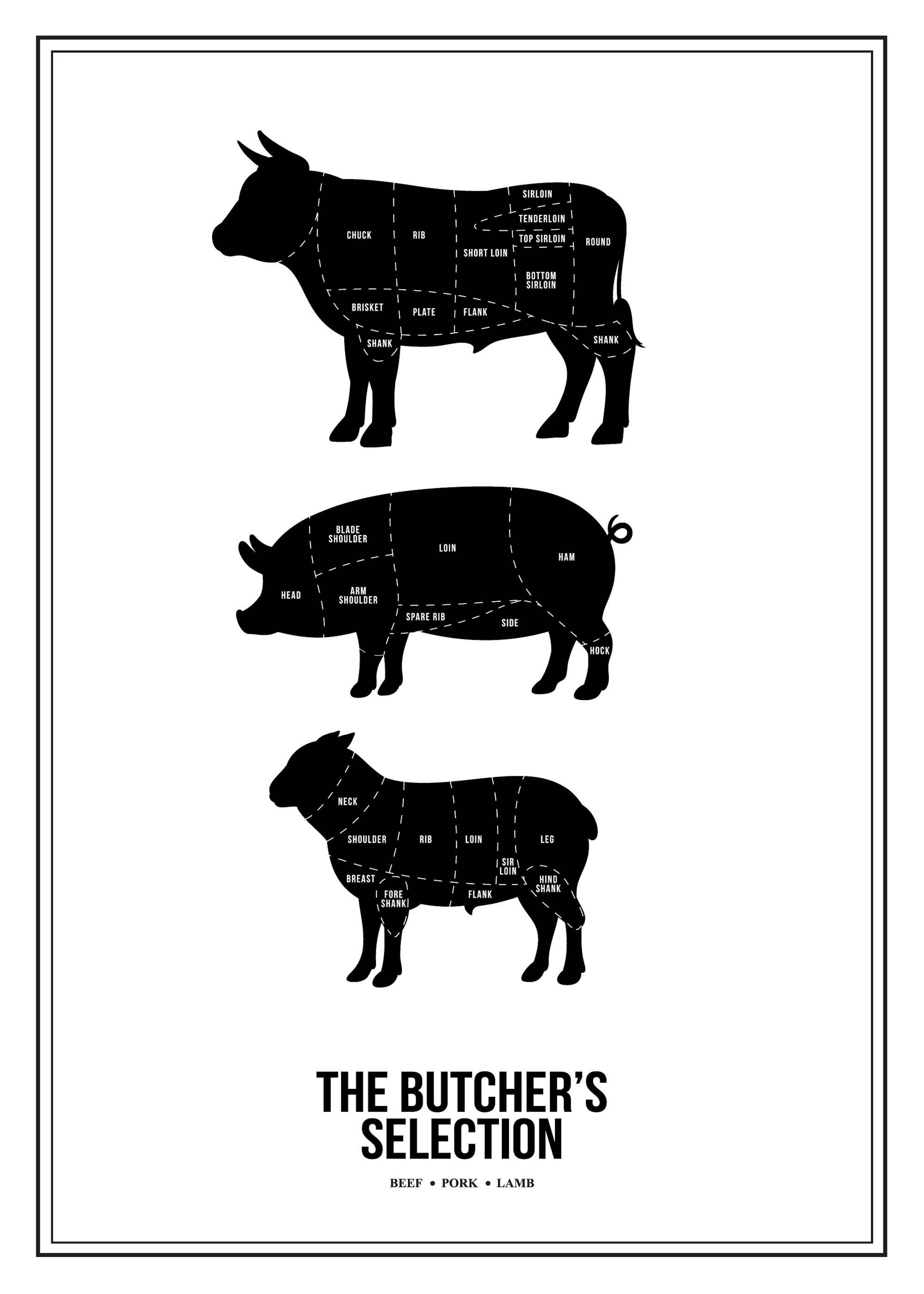 Butchers Selection, Print 0