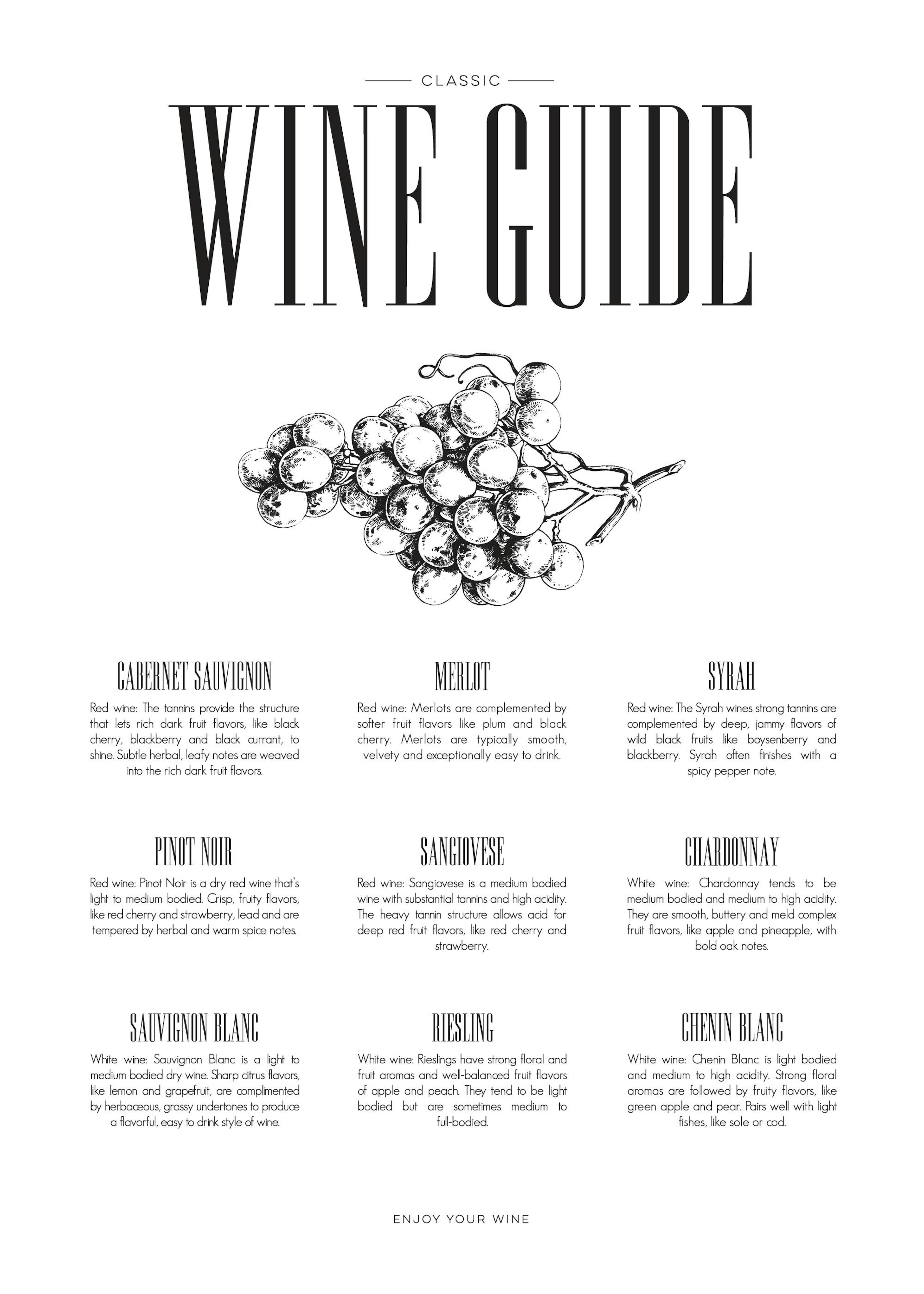 Wine Guide, Print 0