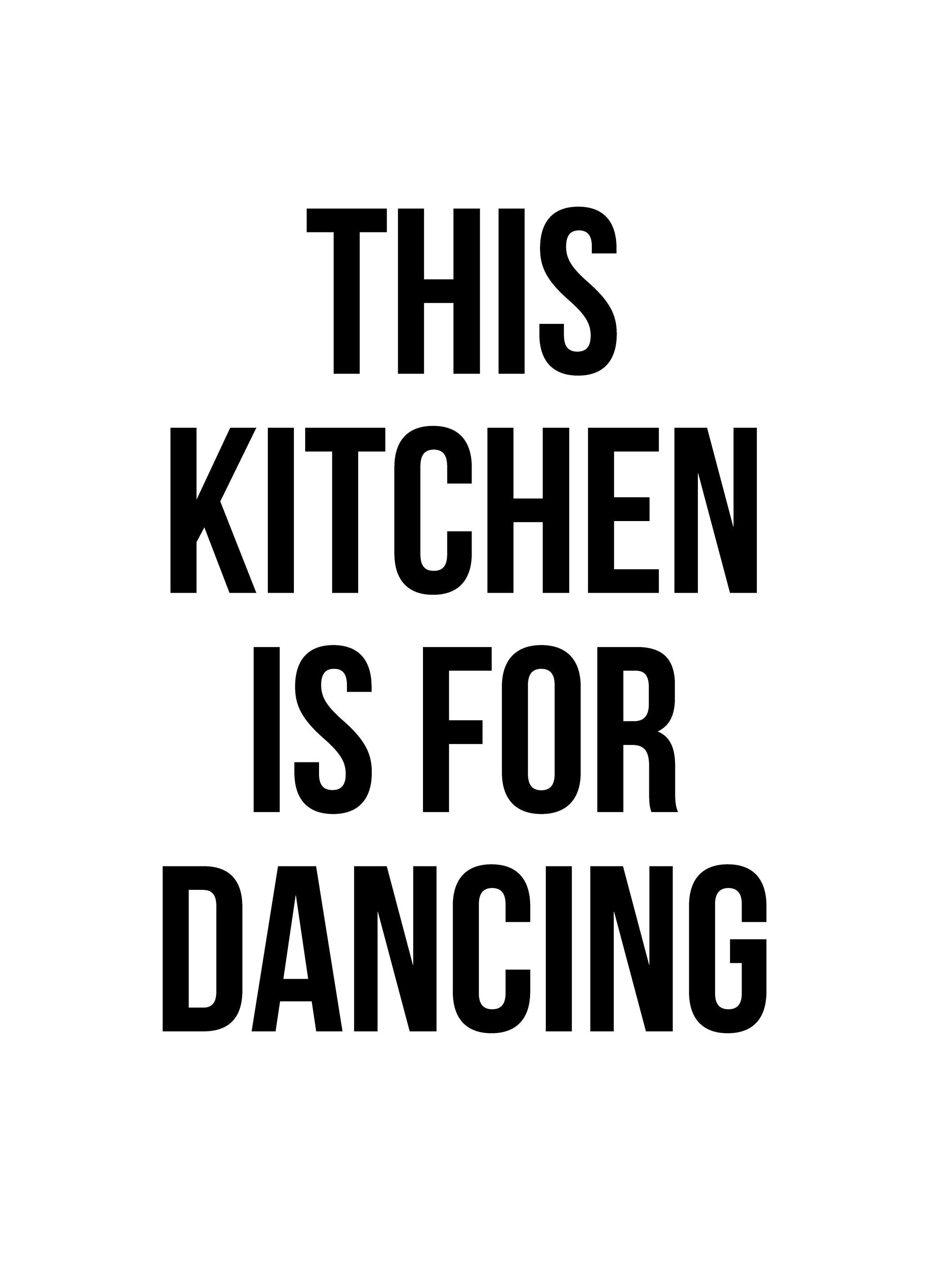 Dancing Poster (50x70 cm)