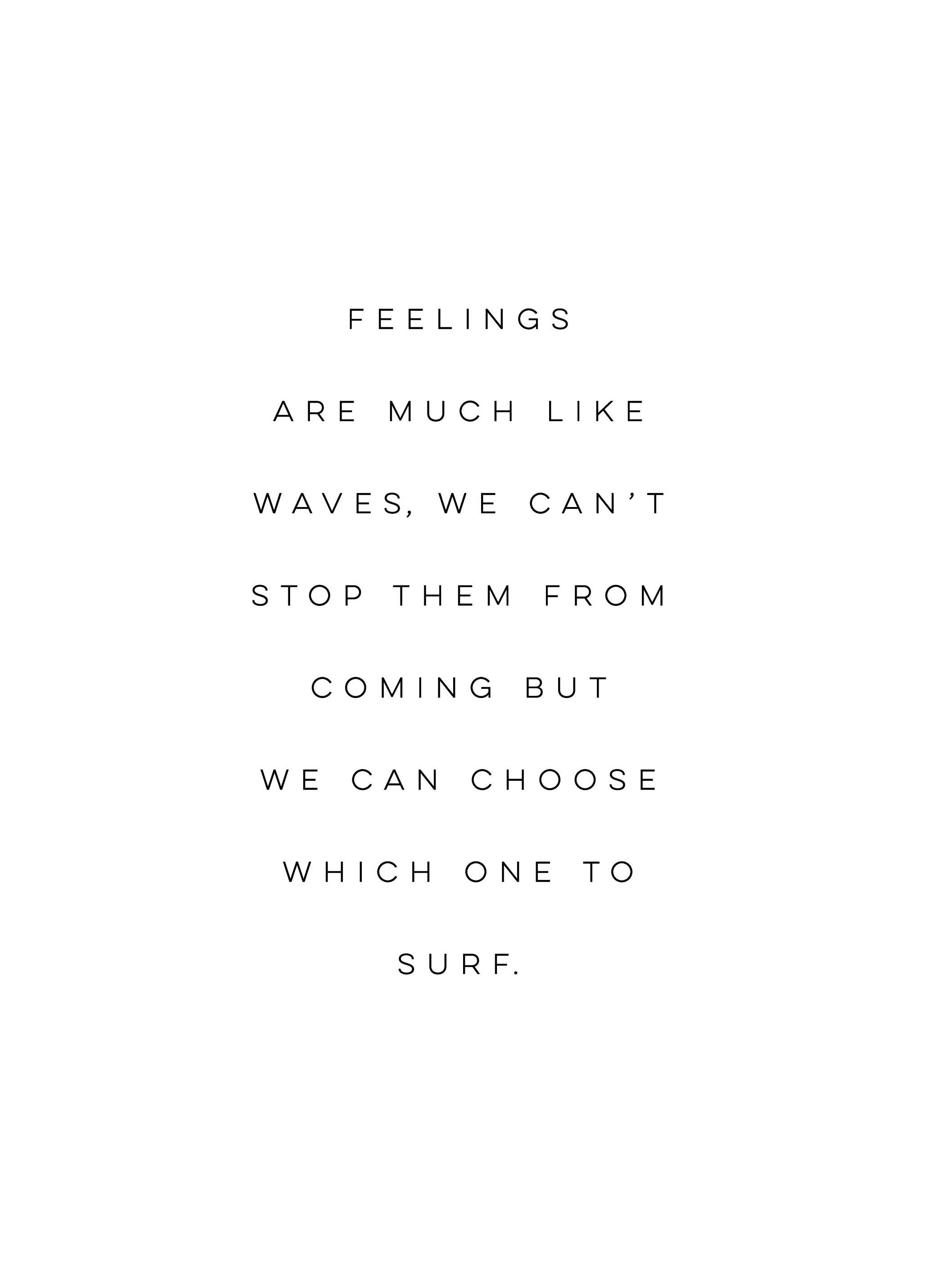 Feelings, Plakat (50x70 cm) - Plakater > Svarthvitt plakater