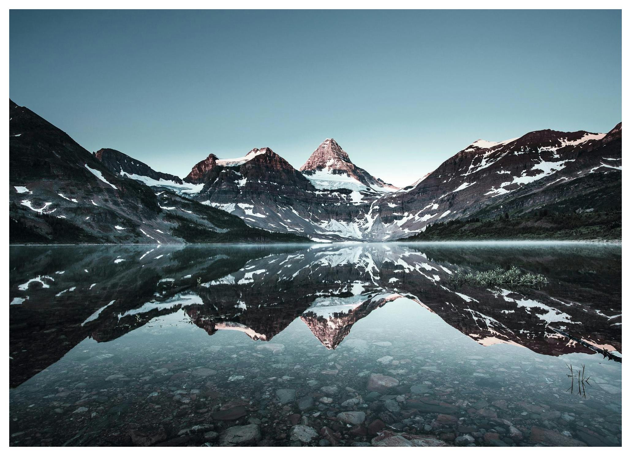 Mountain Reflection, Plakat (50x70 cm) - Plakater > Naturplakater