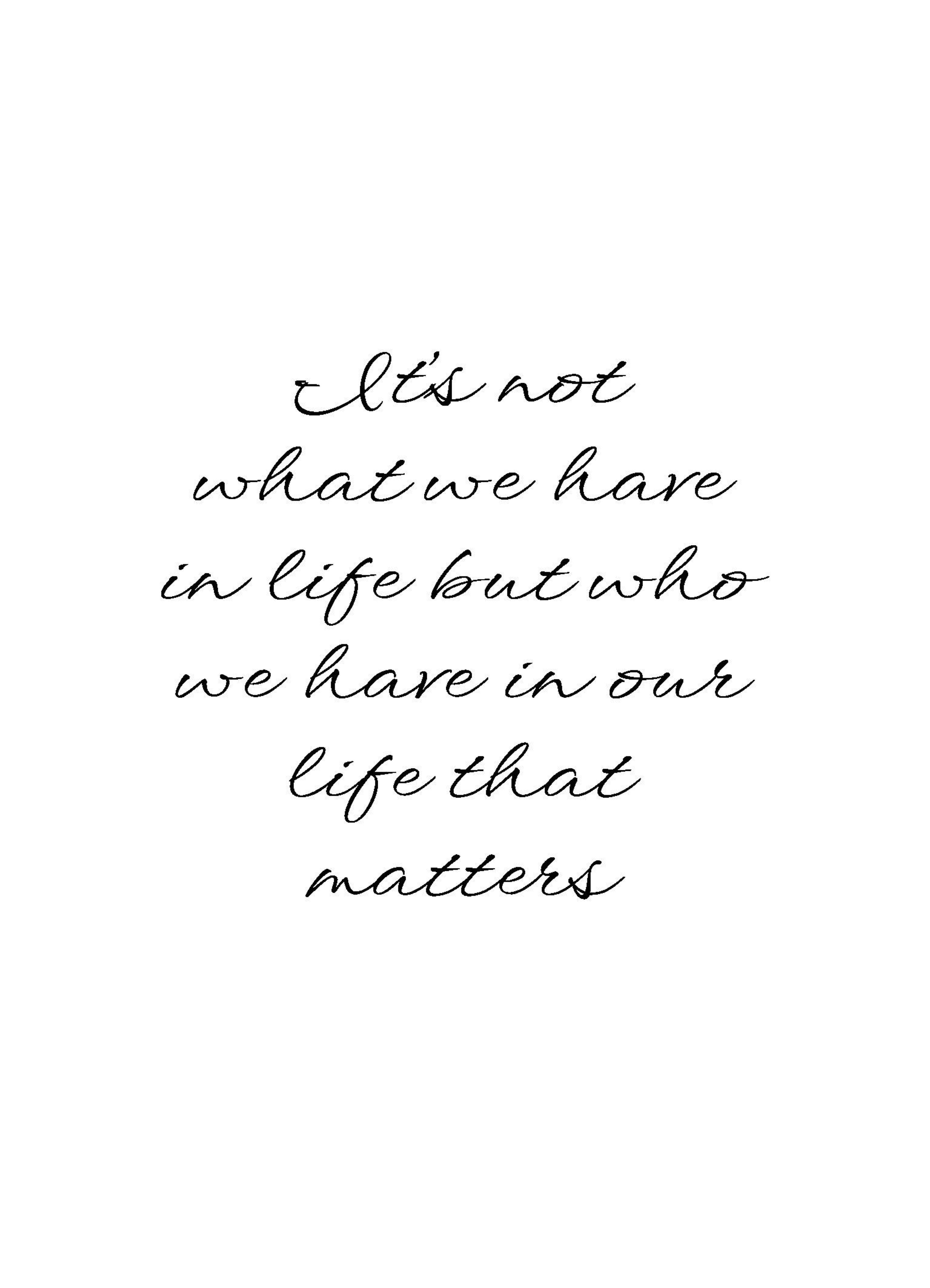 Its Not What We Have, Plakat 0