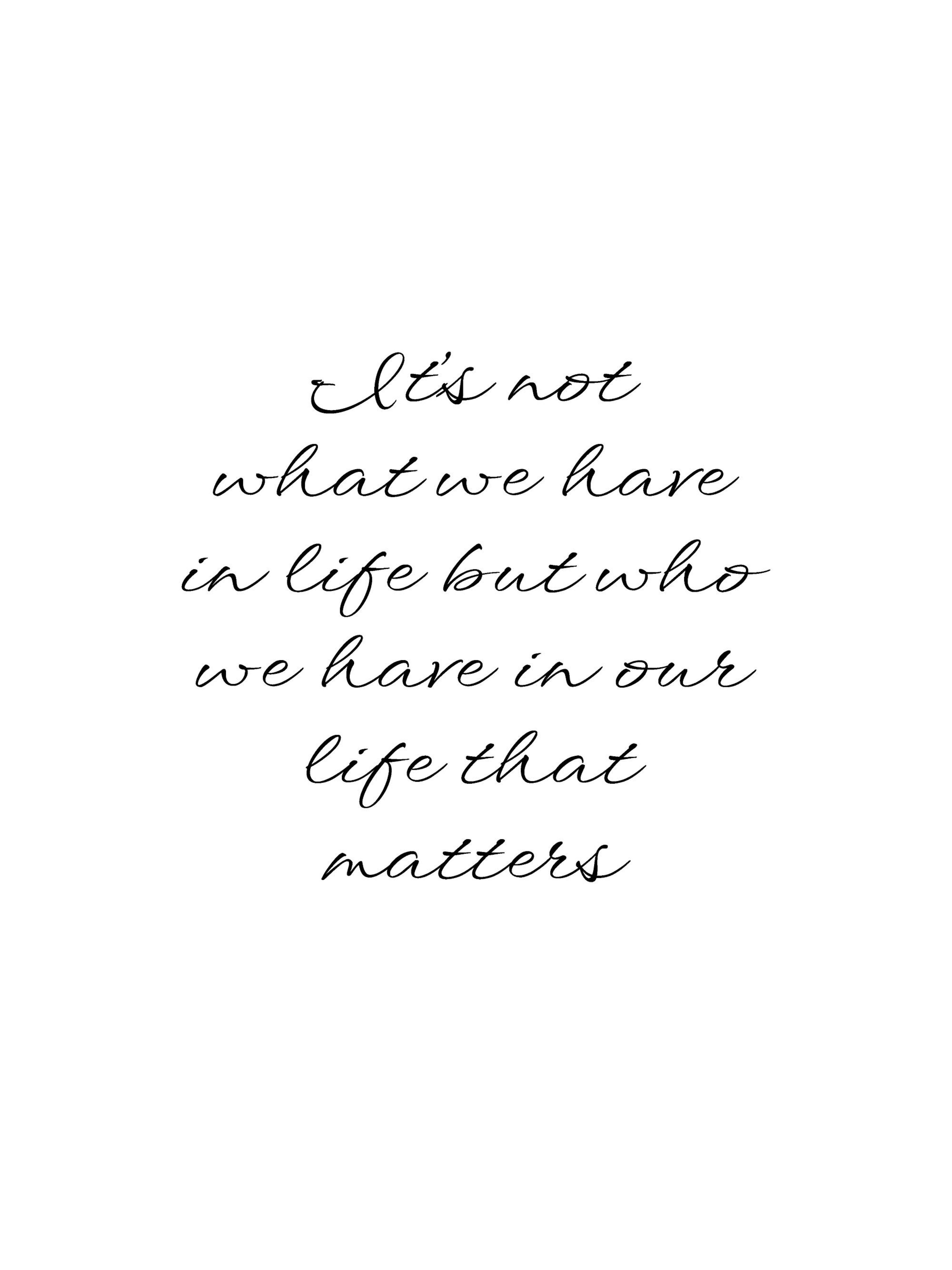 Its Not What We Have, Plakat 0