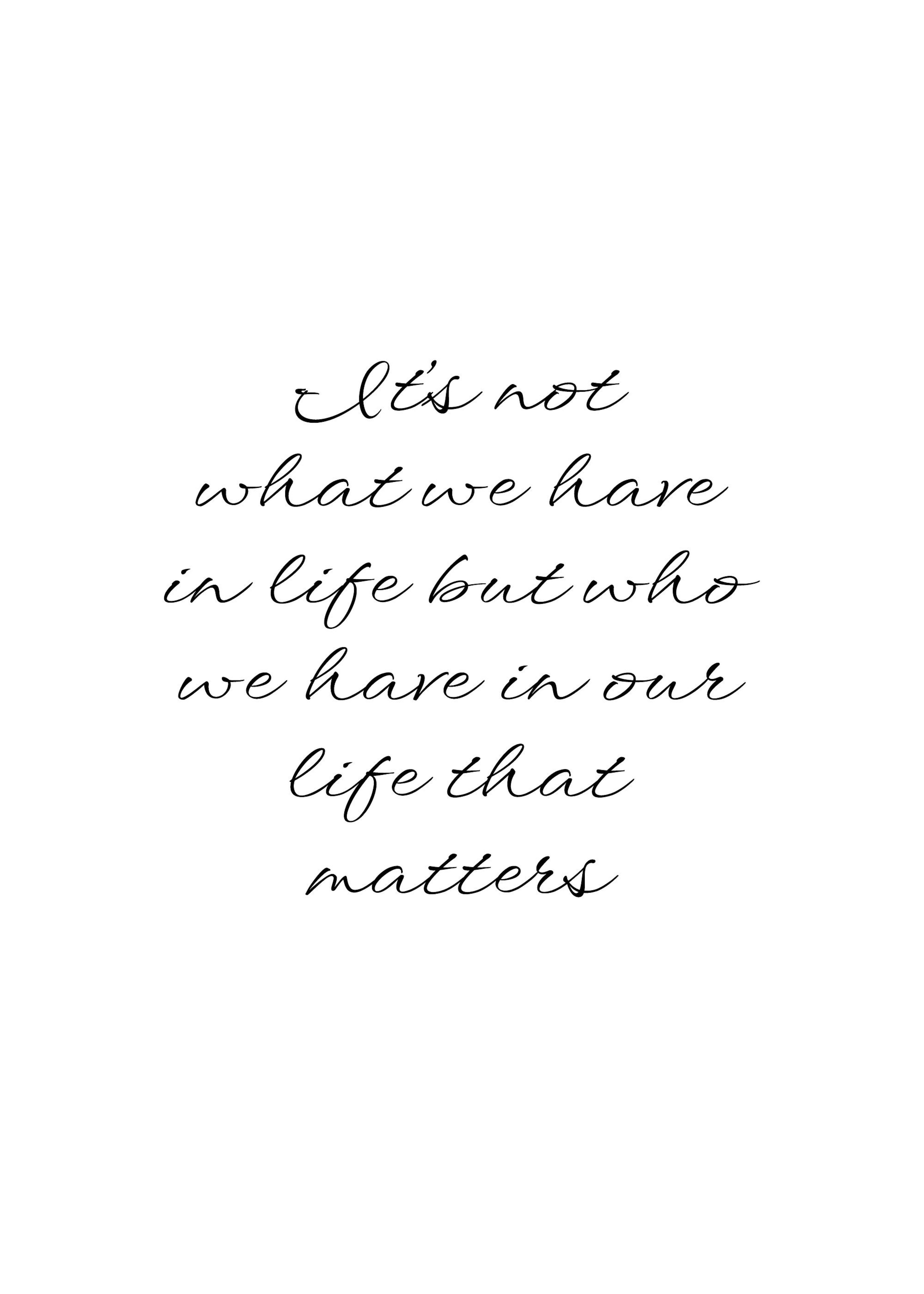Its Not What We Have, Poster 0