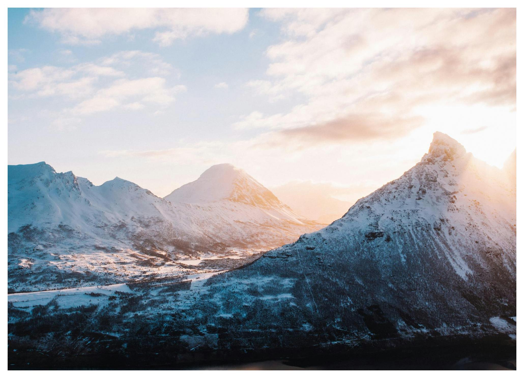 Alps Poster (50x70 cm)- Quadri e poster di natura