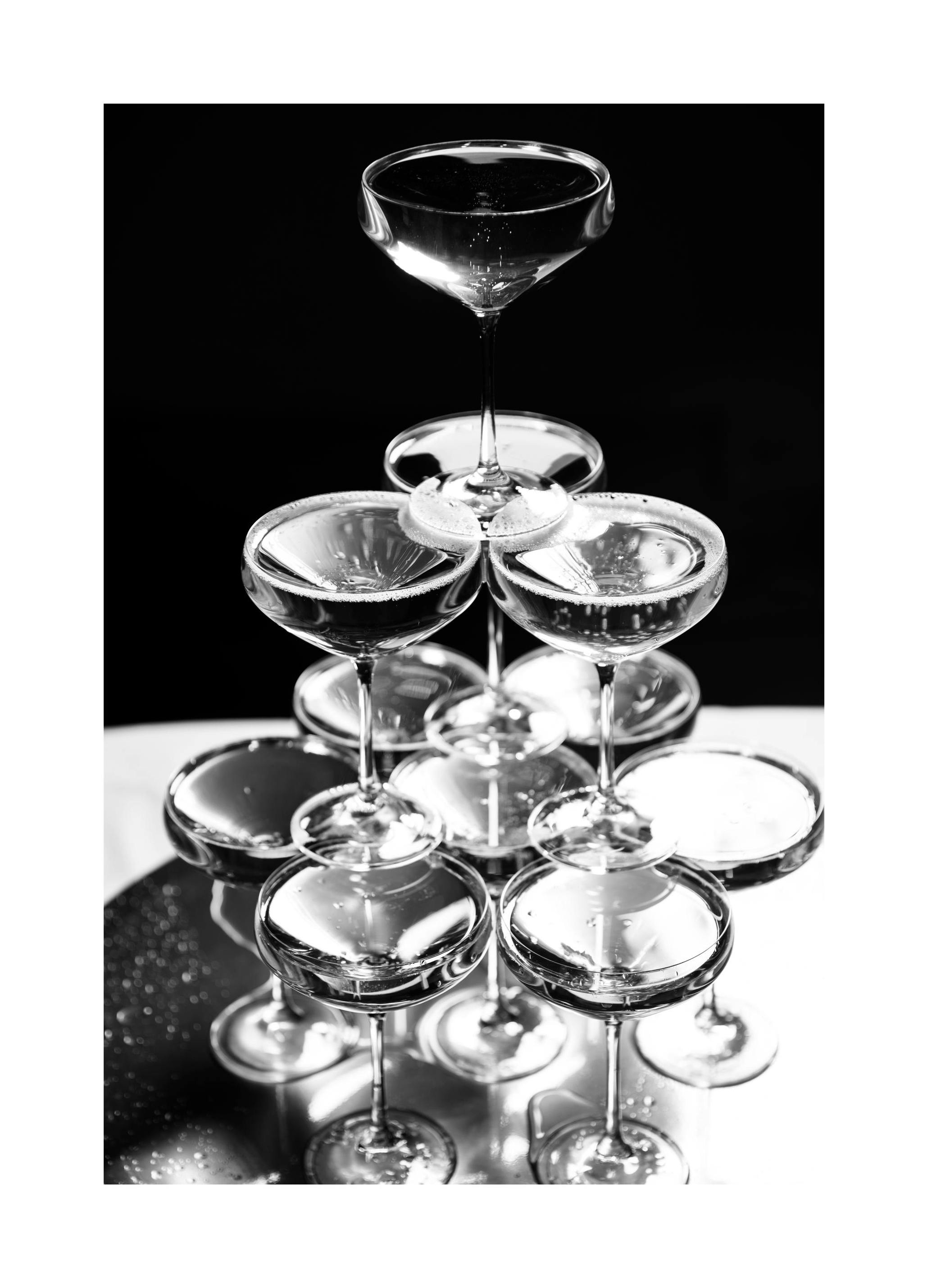 Champagne Tower Print (21x30 cm)