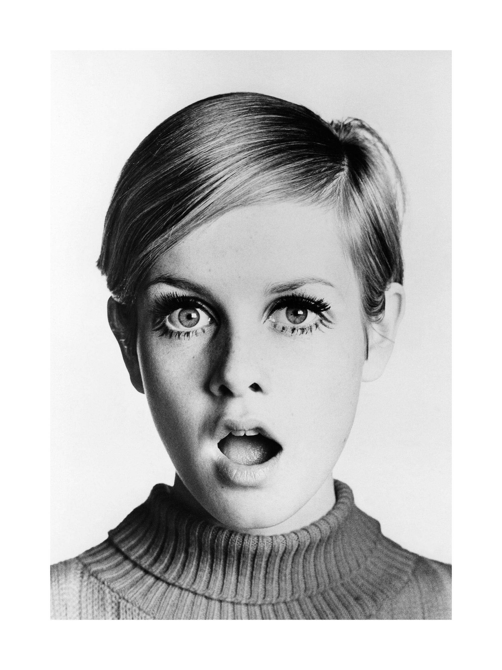Twiggy Print – Vintage Poster of 60s Icon Desenio - Main Image