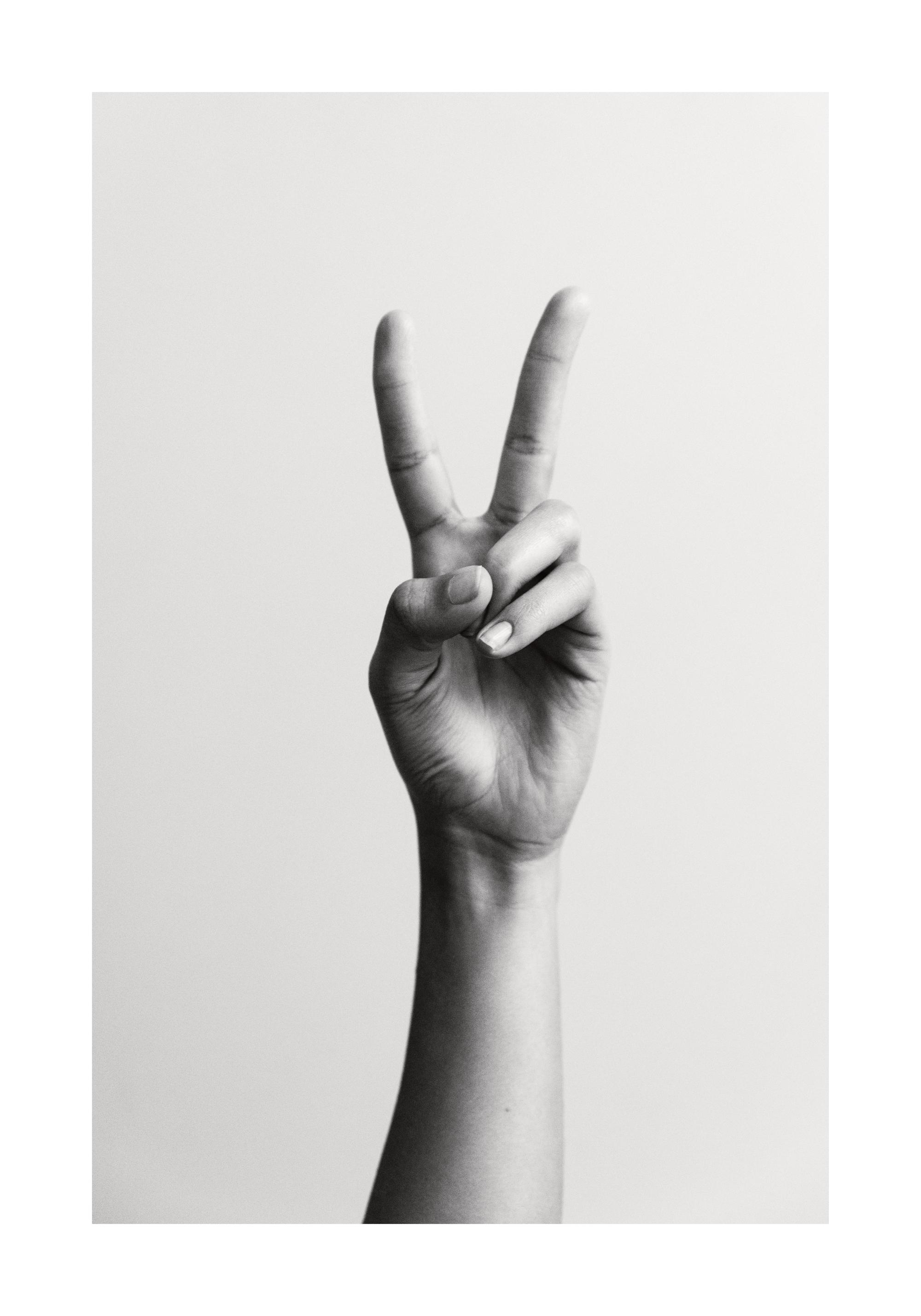 Peace Sign Poster