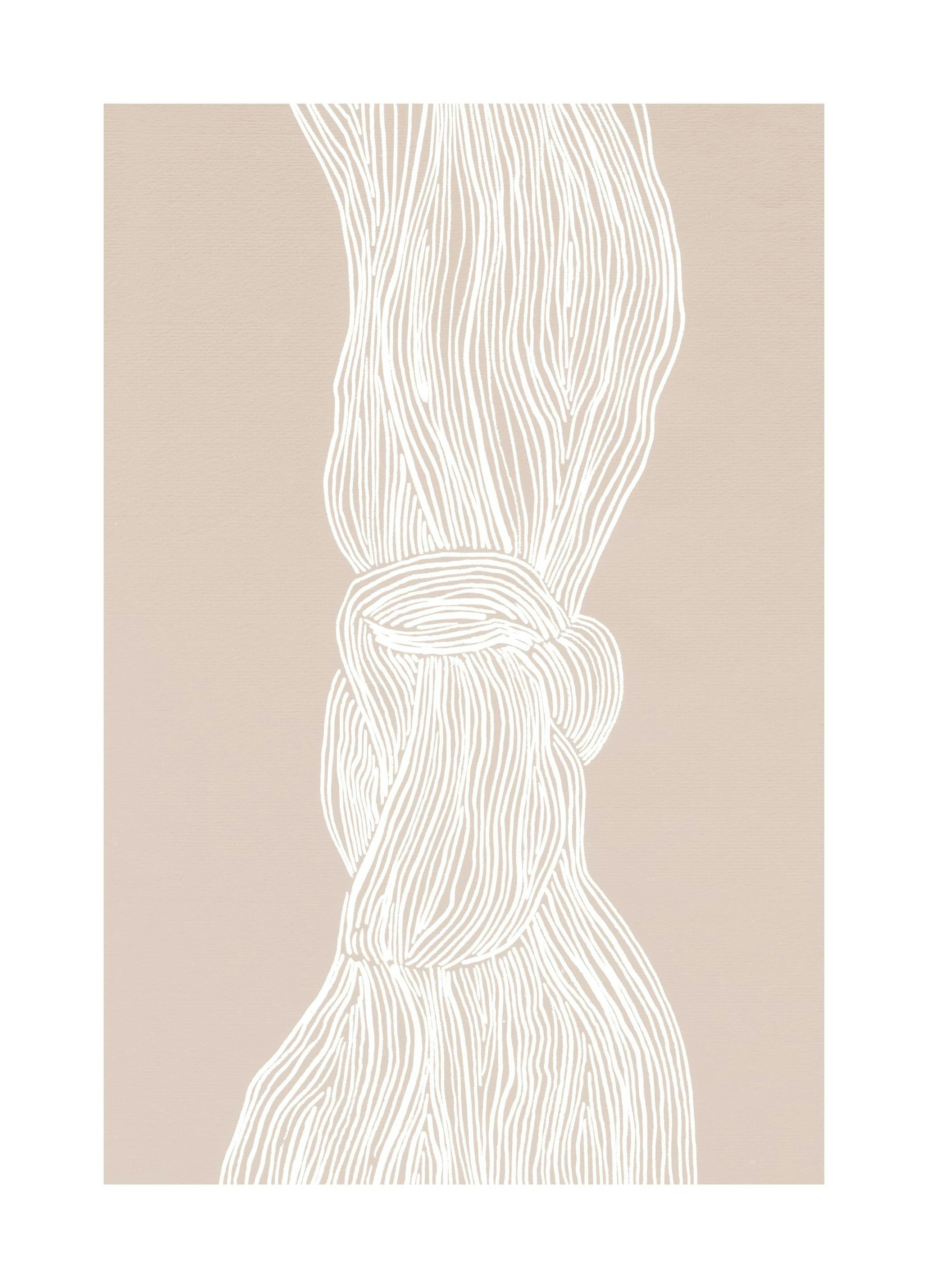 Prints - White Flow (70x100 cm) - Art prints