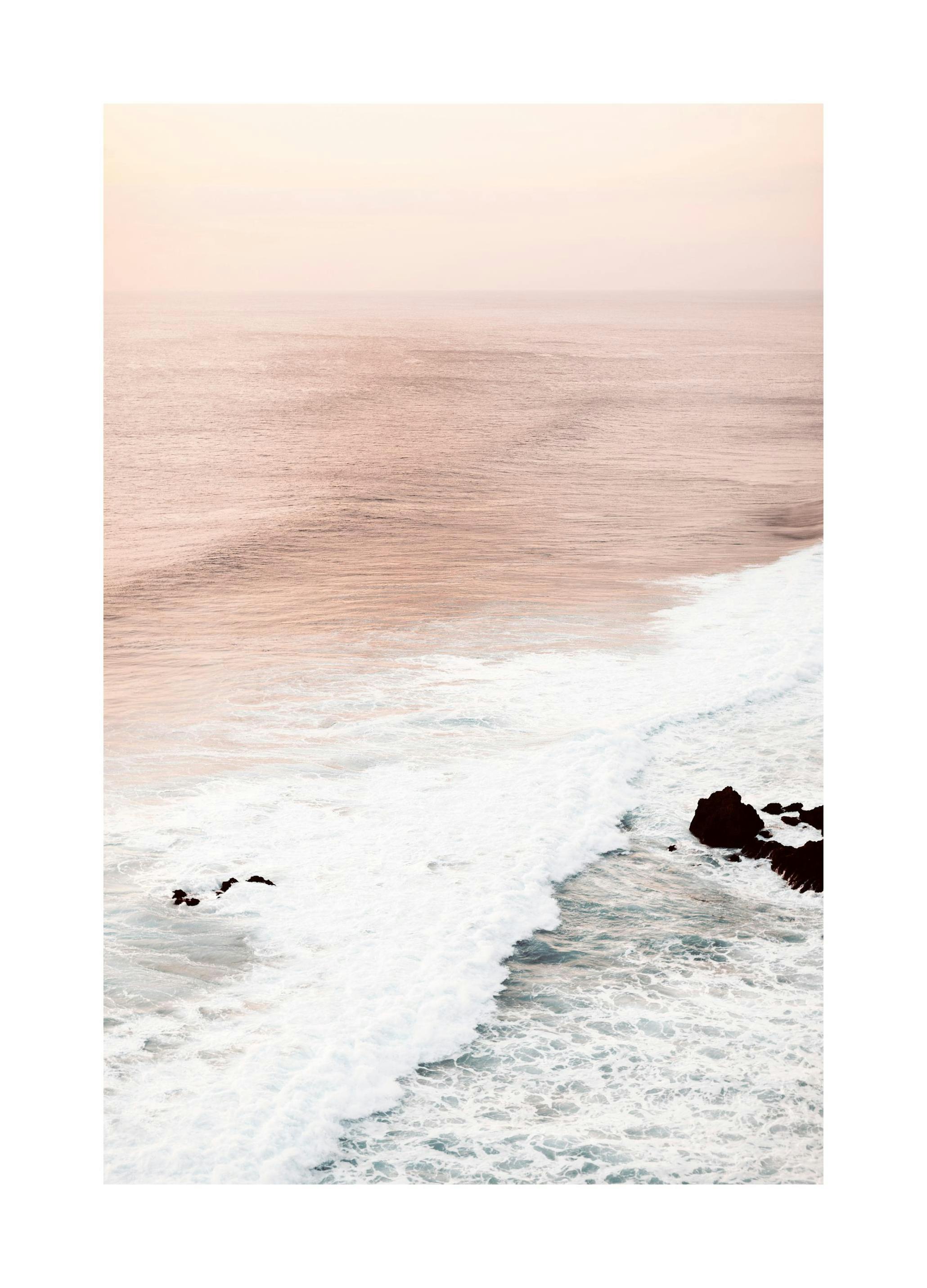 Soft Waves Print (70x100 cm)