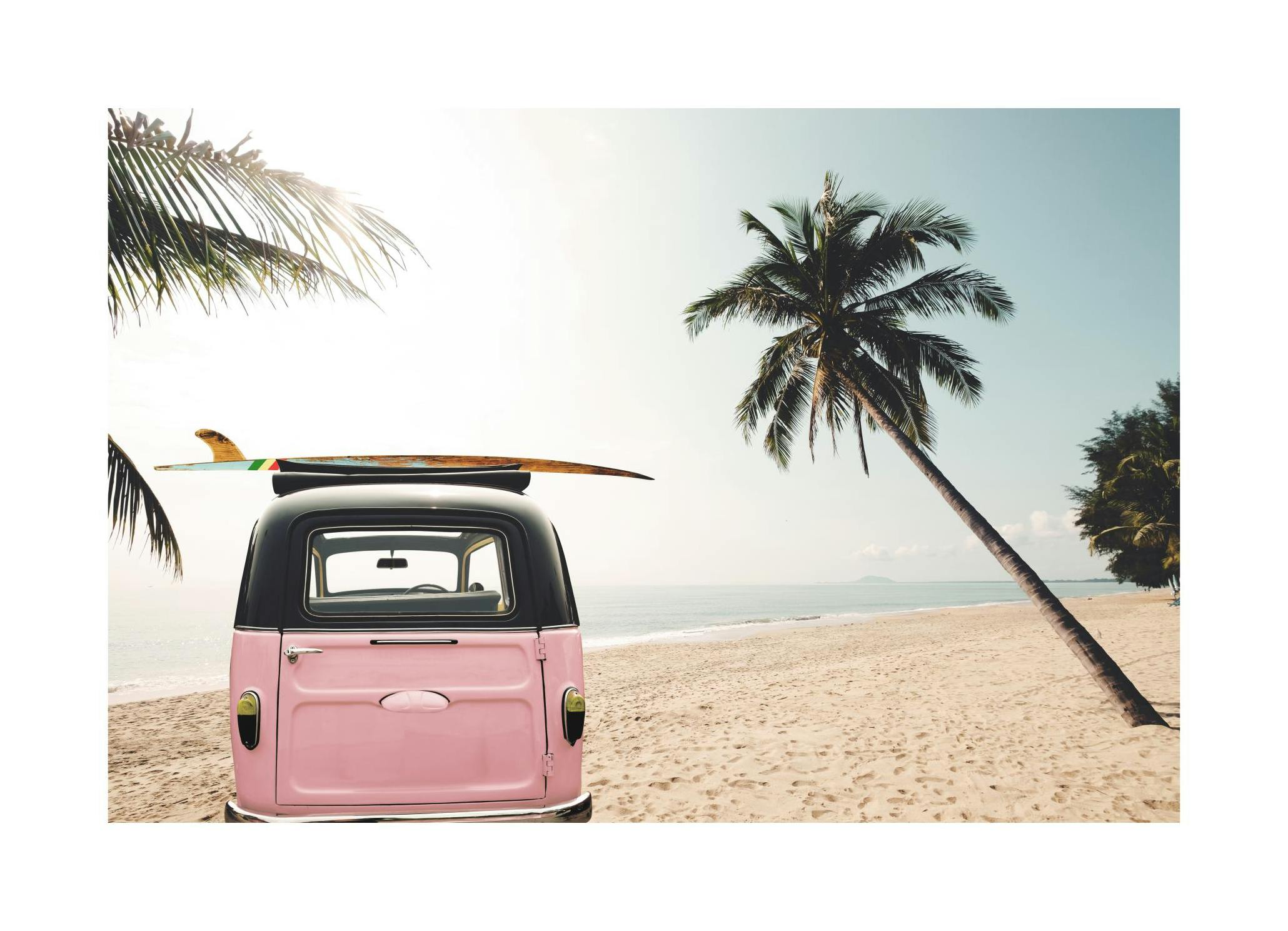 Surf Life Affiche (50x70 cm)