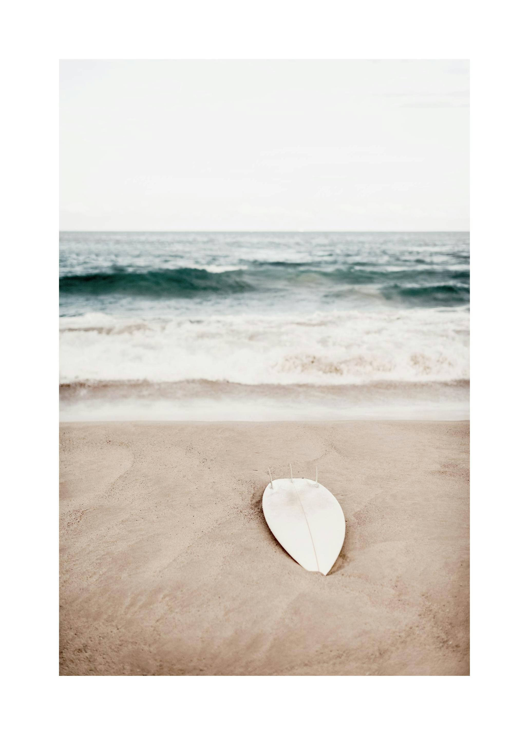 Surfing at Bondi Beach Print (30x40 cm)