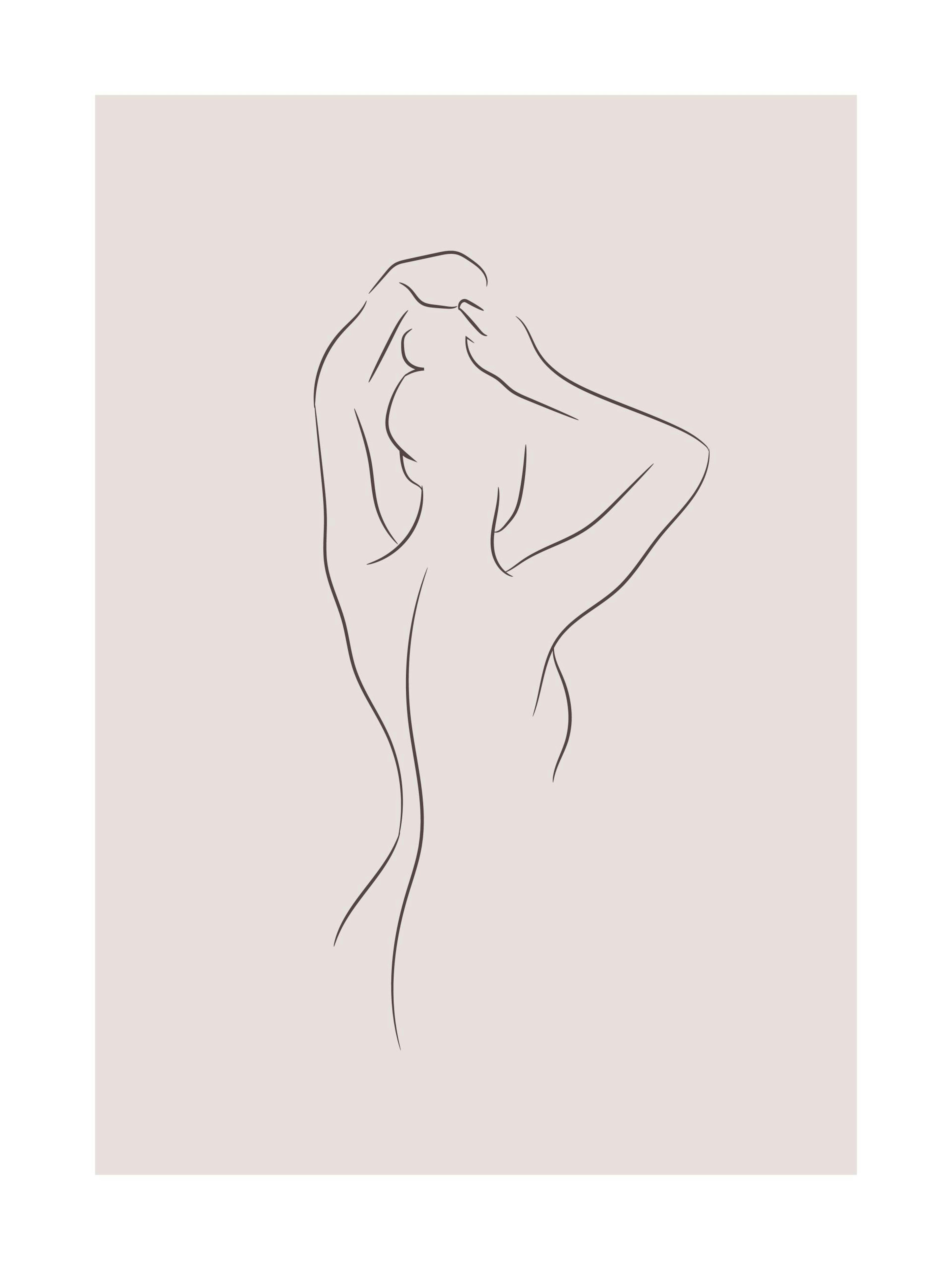 Simple Lines No1 Print 0