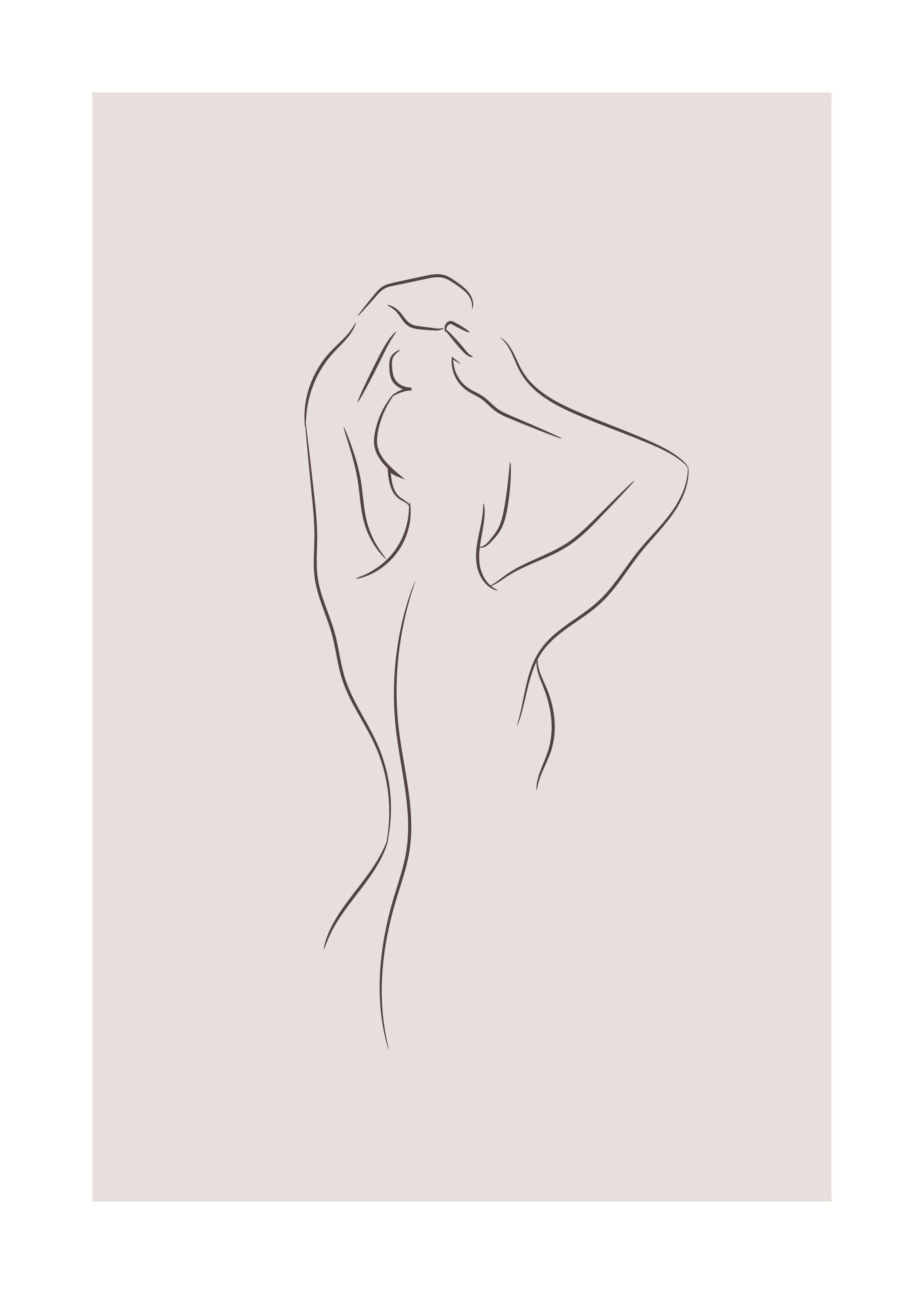 Simple Lines No1 Affiche 0