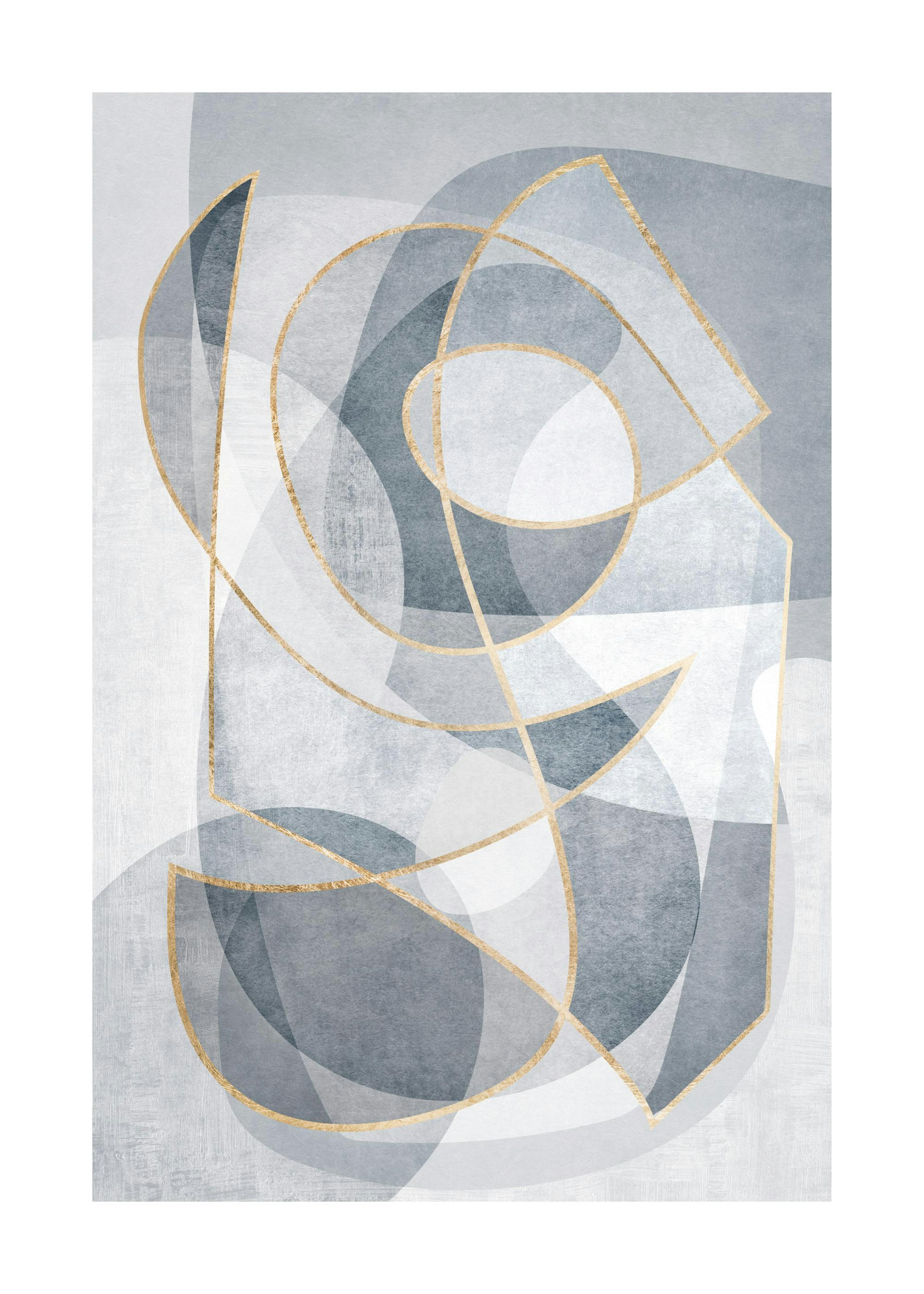 Abstract Blues No2 Plakat 0