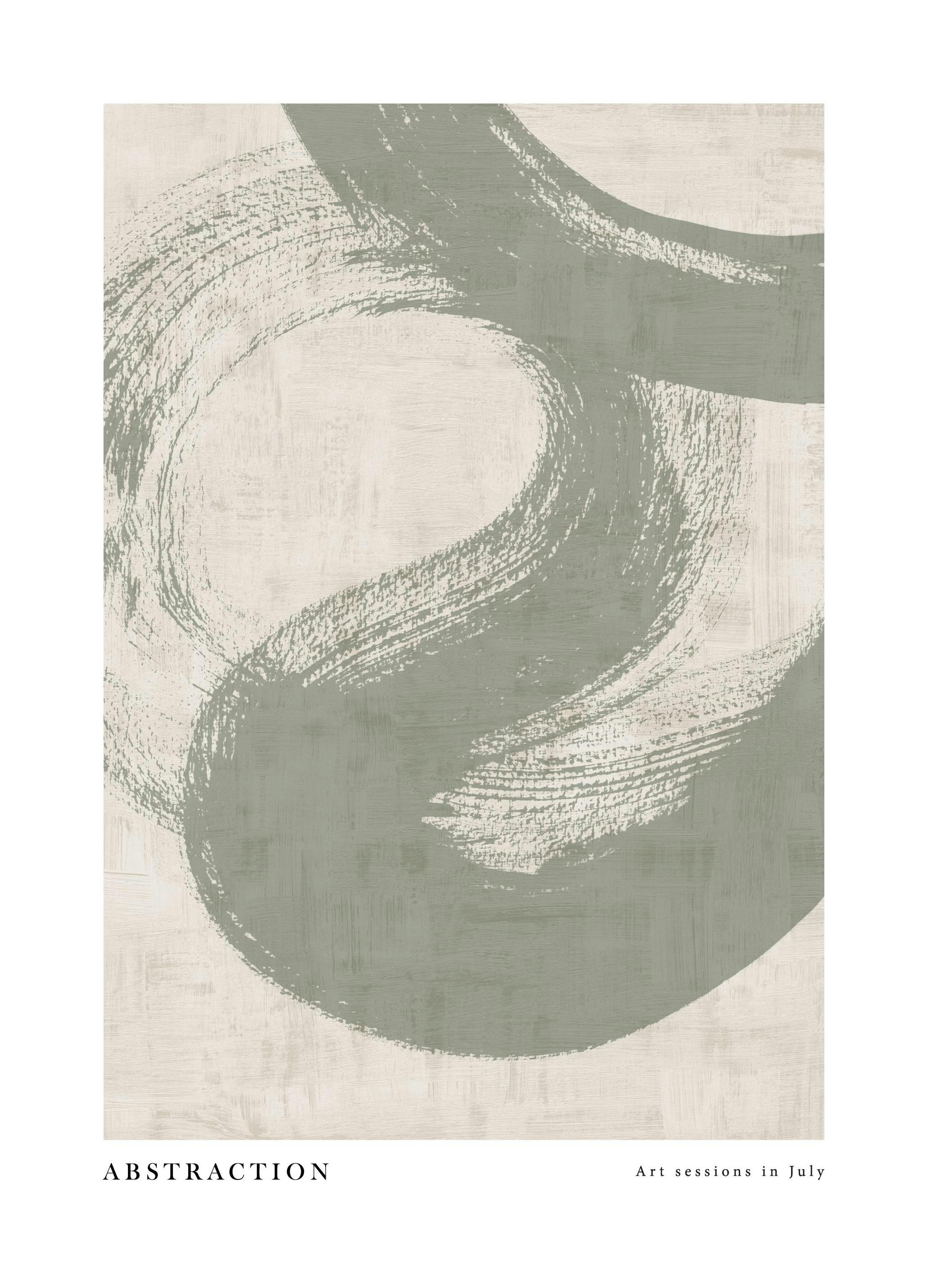 Prints - Green Abstraction No1 Print (30x40 cm) - Art prints