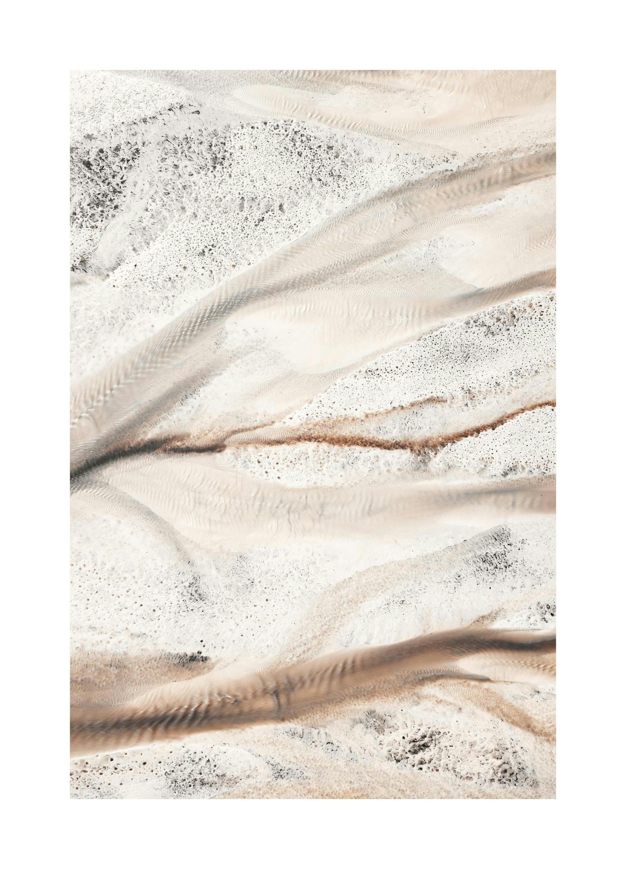 River Bed Aerial View Plakat (70x100 cm) - Plakater > Naturplakater