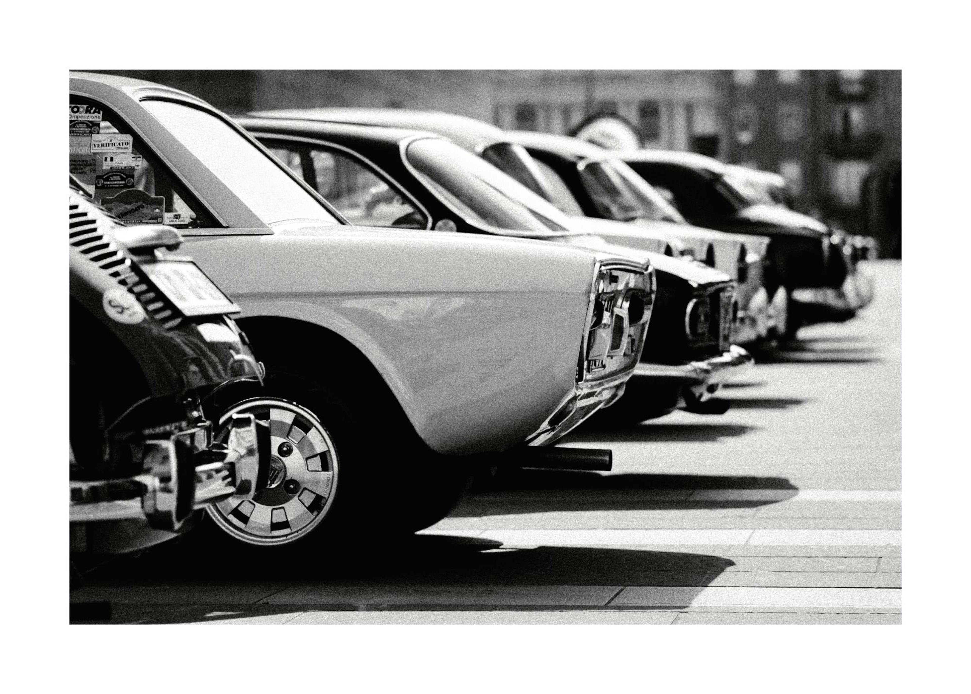 Vintage Cars Print 0