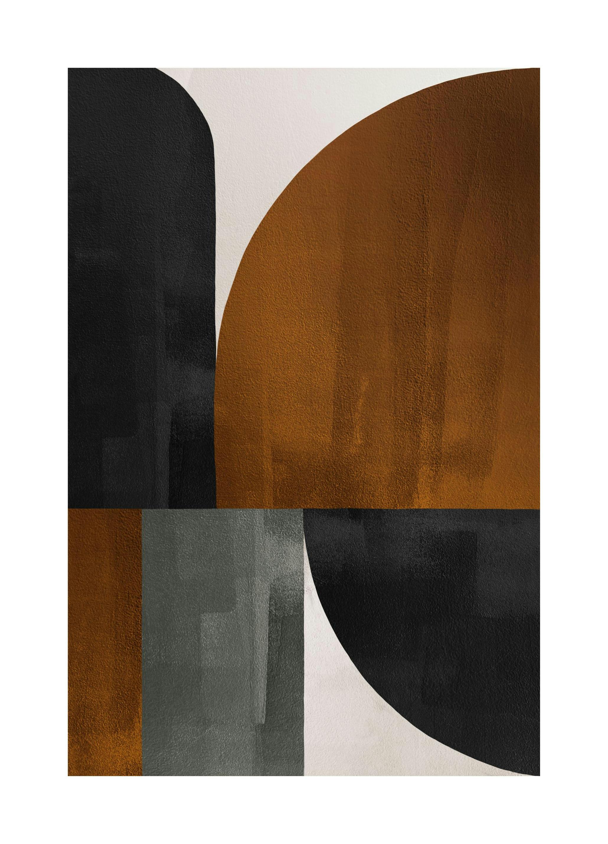 Weimar Shapes No2 Poster (50x70 cm) - Moderne kunst