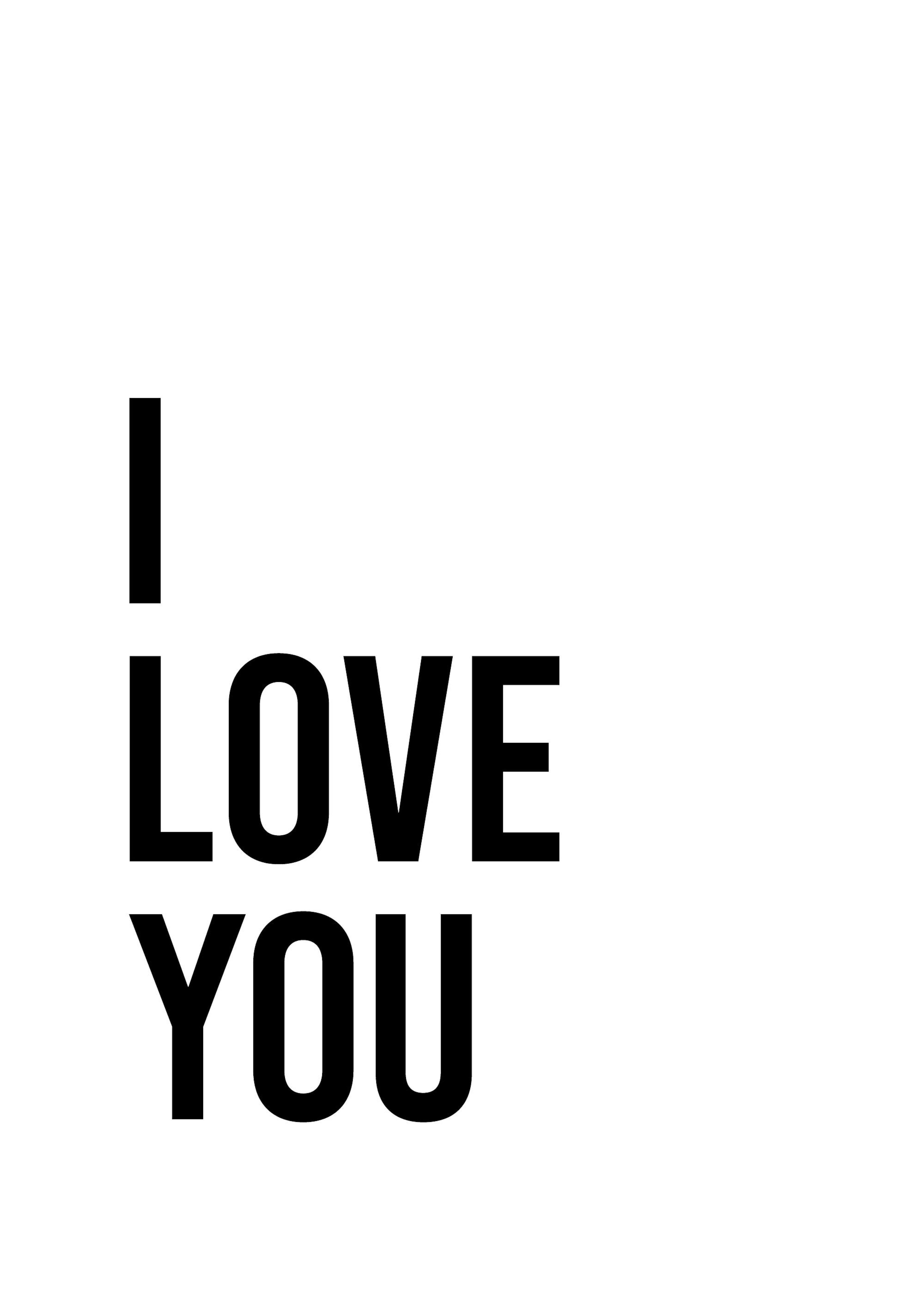 Dear Bed I Love You No2 Print 0