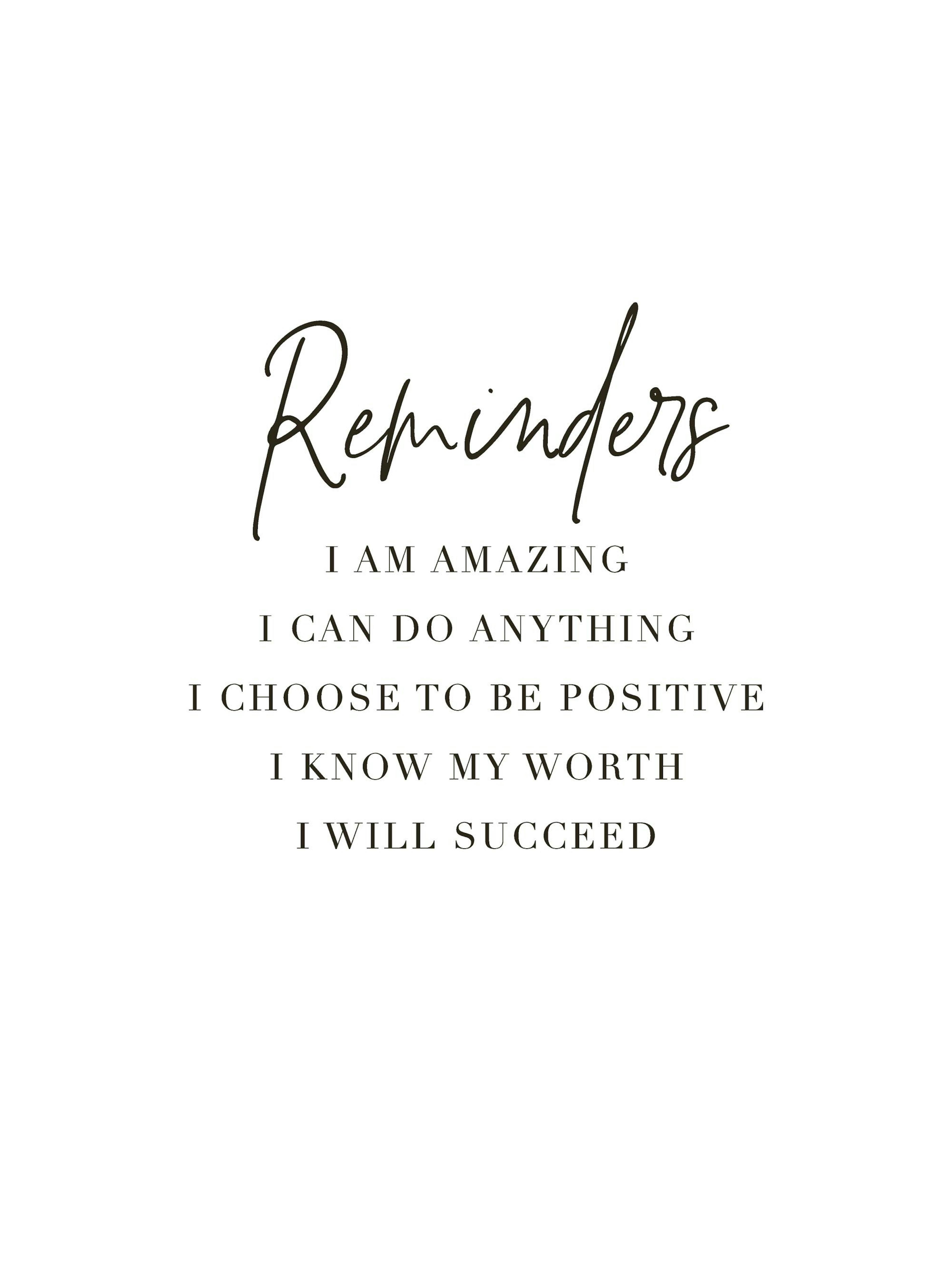 Reminders Print 0