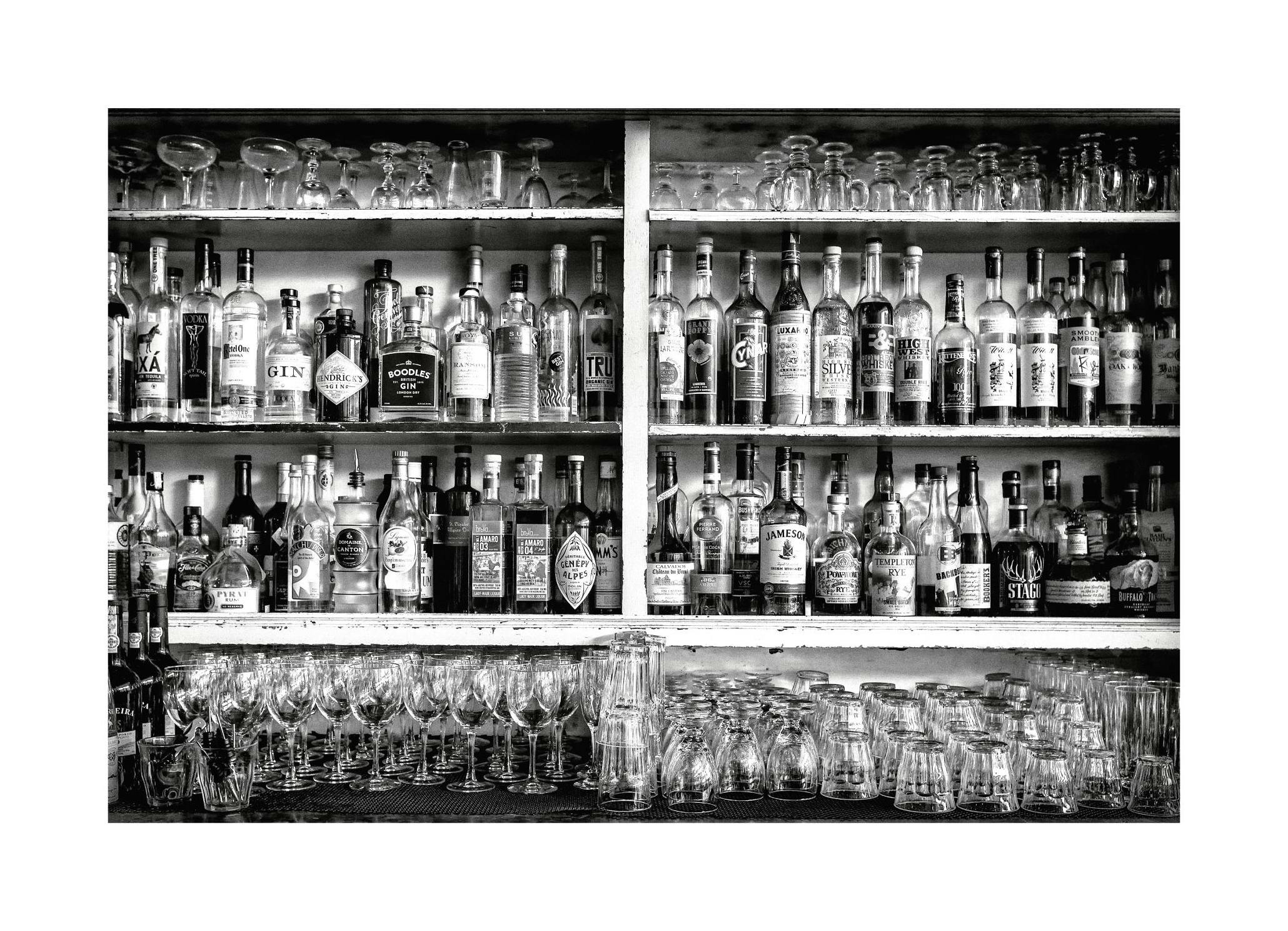 In the Bar Poster (21x30 cm) -  Poster mit Wein & Cocktail-Motiven