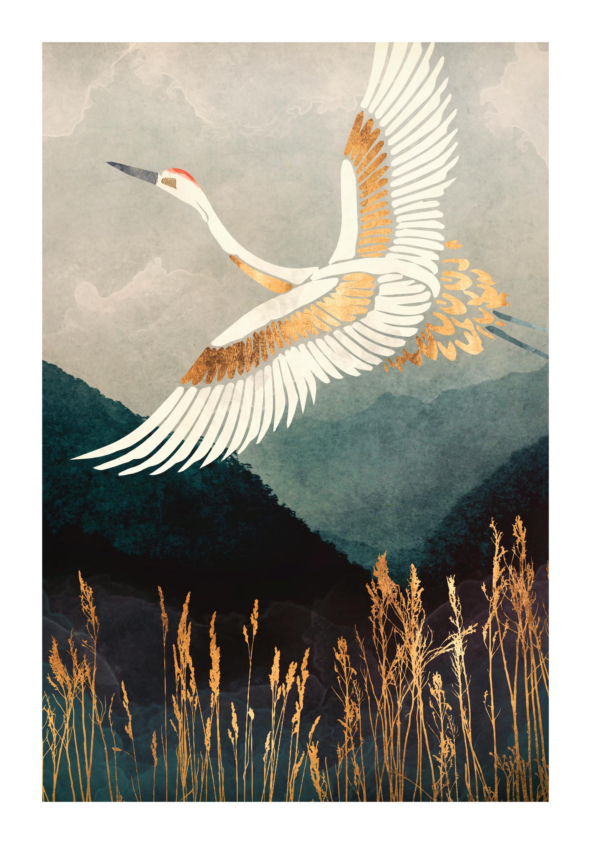 【原画】『Crane in the Clouds』 685b1a13e552fc706df54d14_18112