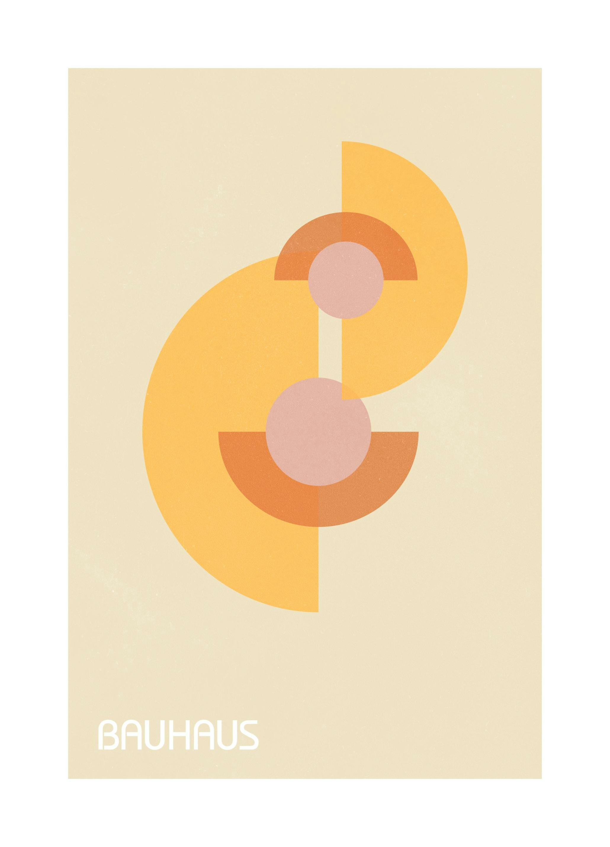 Prints - Colorful Bauhaus No2 Print (50x70 cm) - Bauhaus Posters