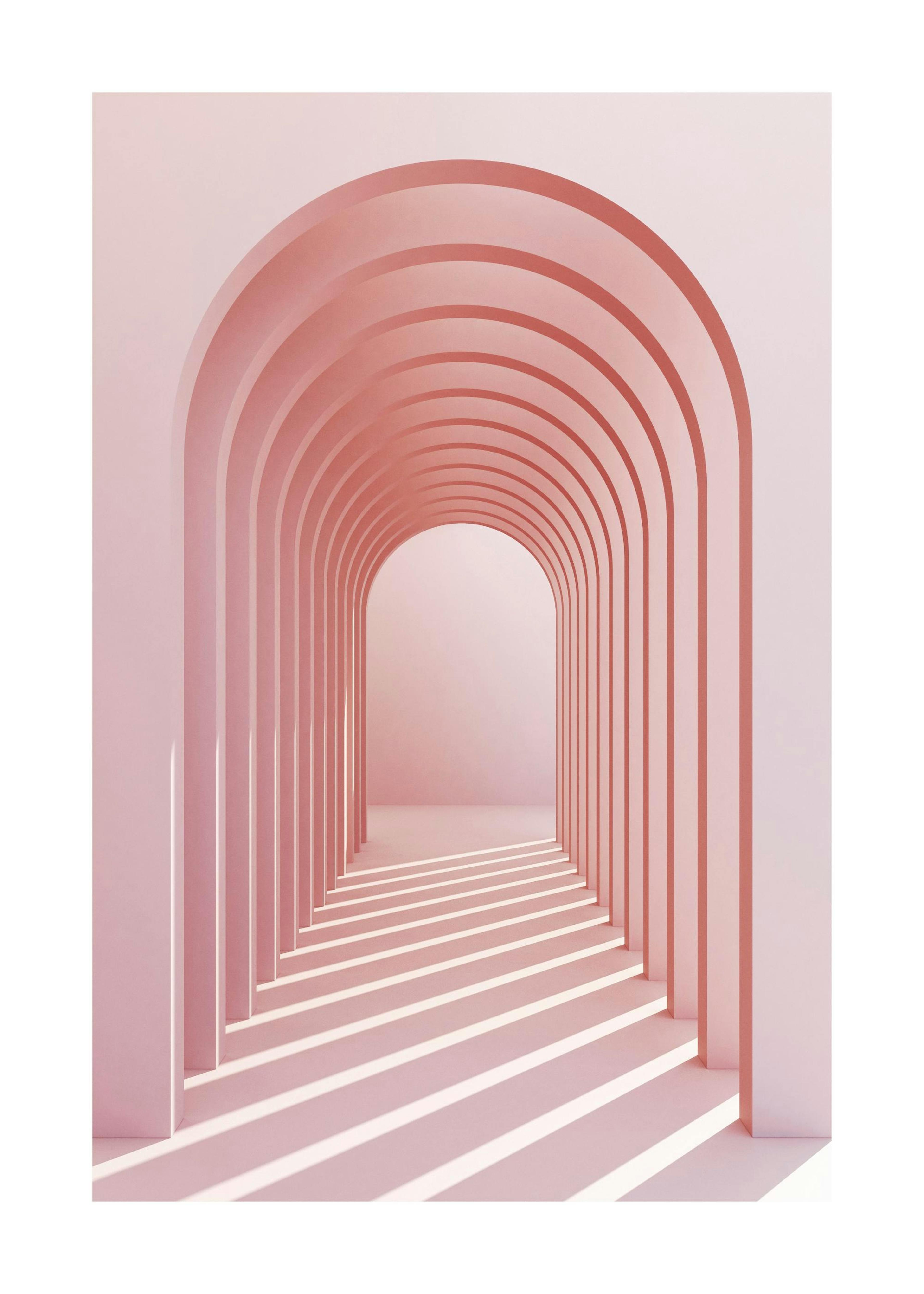 Pink Archway Plakát 0