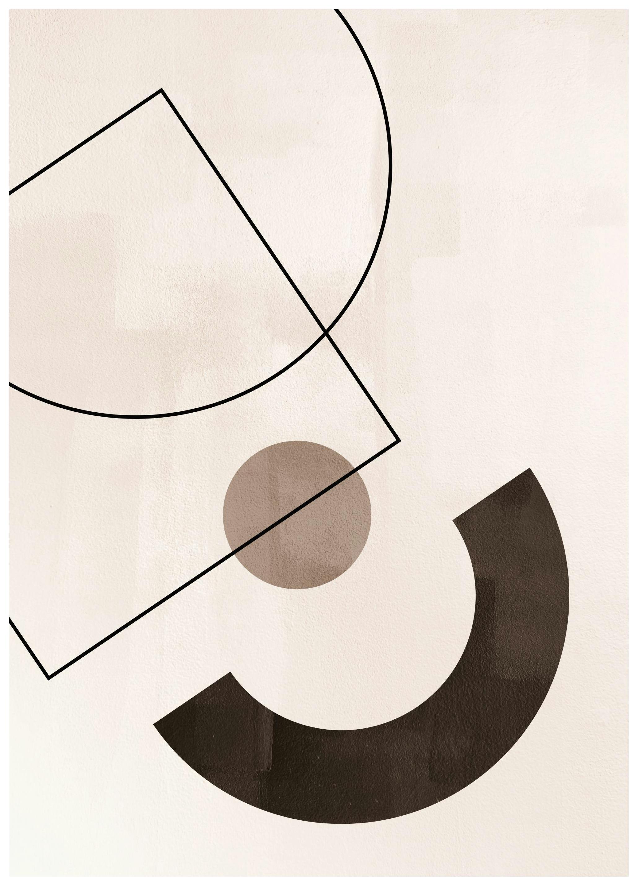 Graphic Composition No3 Plakat (50x70 cm) - Plakater > Kunstplakater