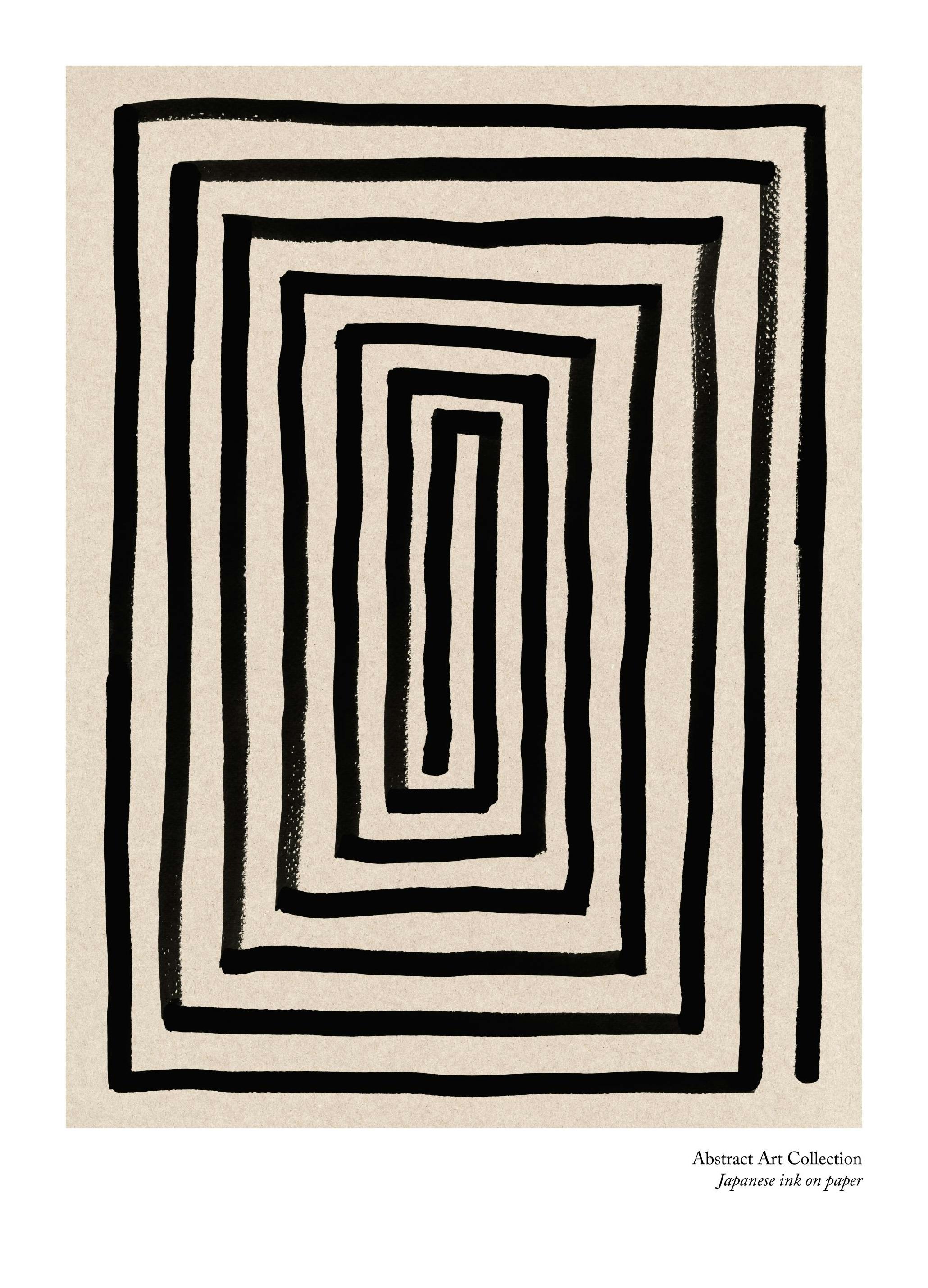 The Maze Print (50x70 cm)