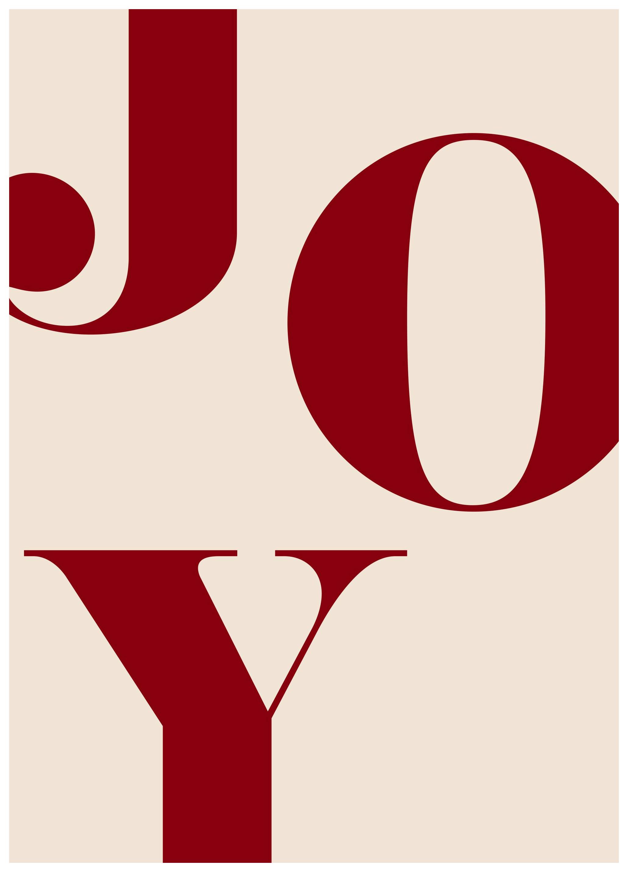 Great Joy Poster (21x30 cm)- Poster con testi e citazioni
