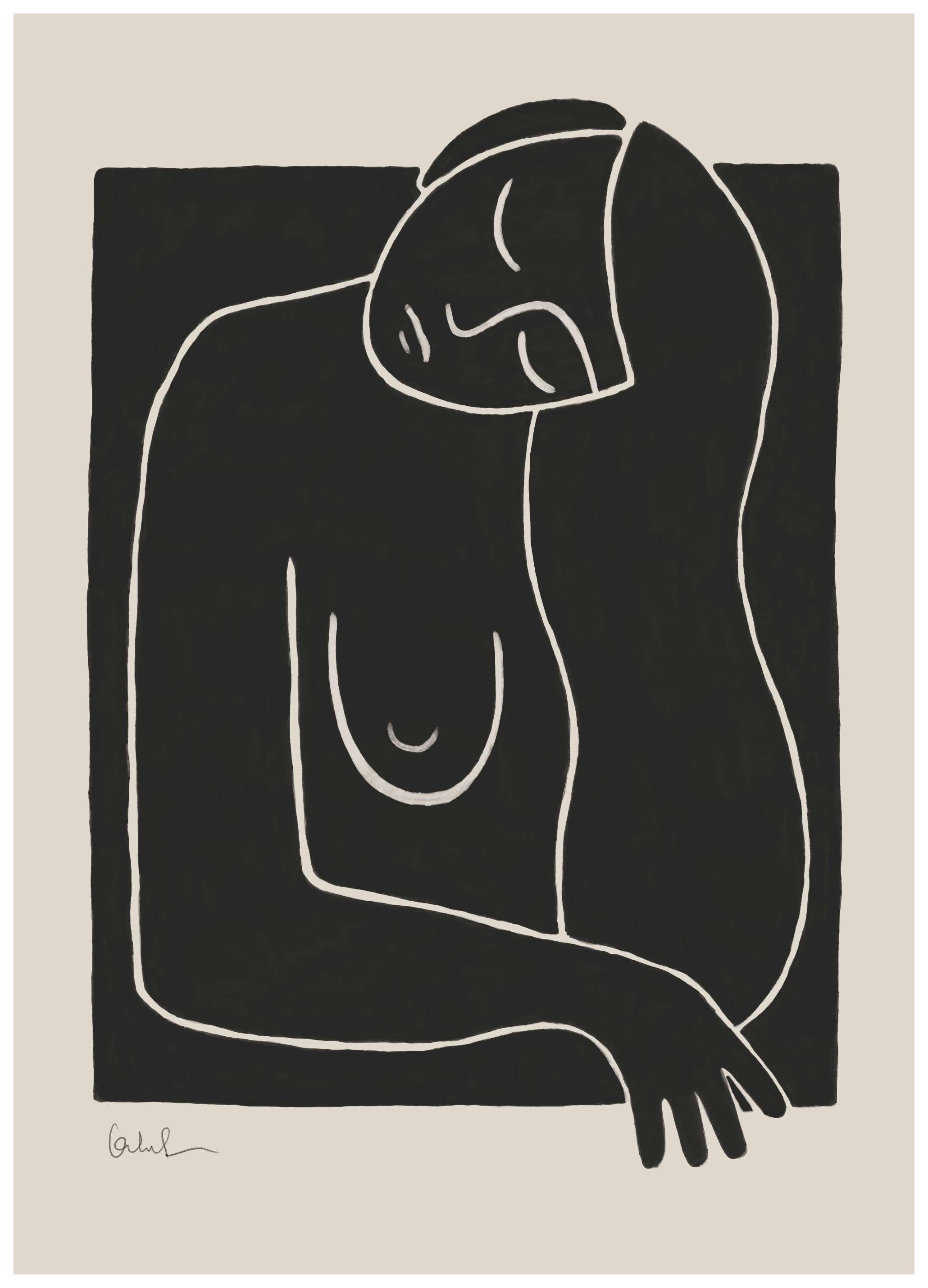 Black Cutout No1 Affiche (50x70 cm)  Art graphique