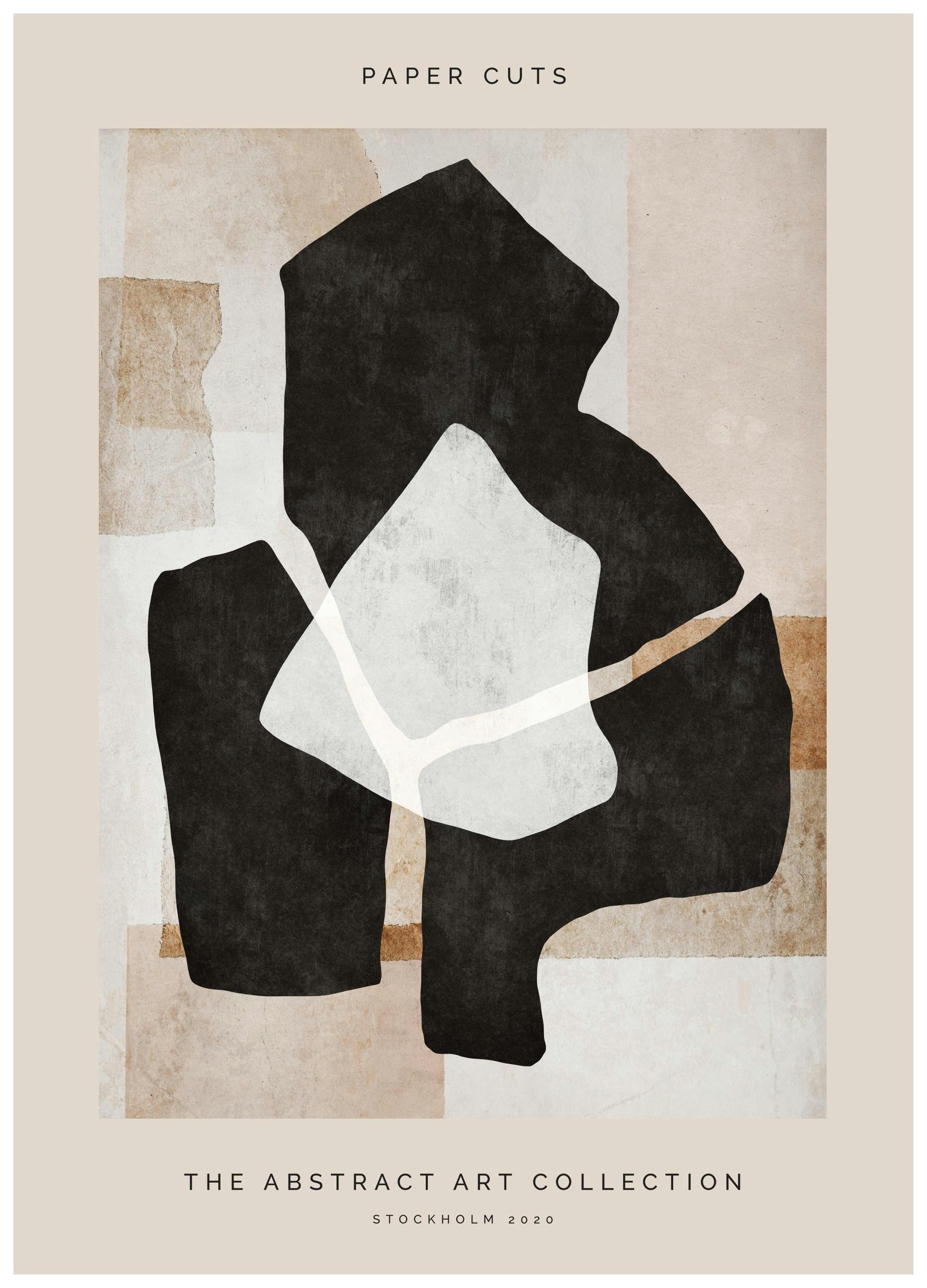 Paper Cuts No2 Poster (50x70 cm) - Moderne kunst