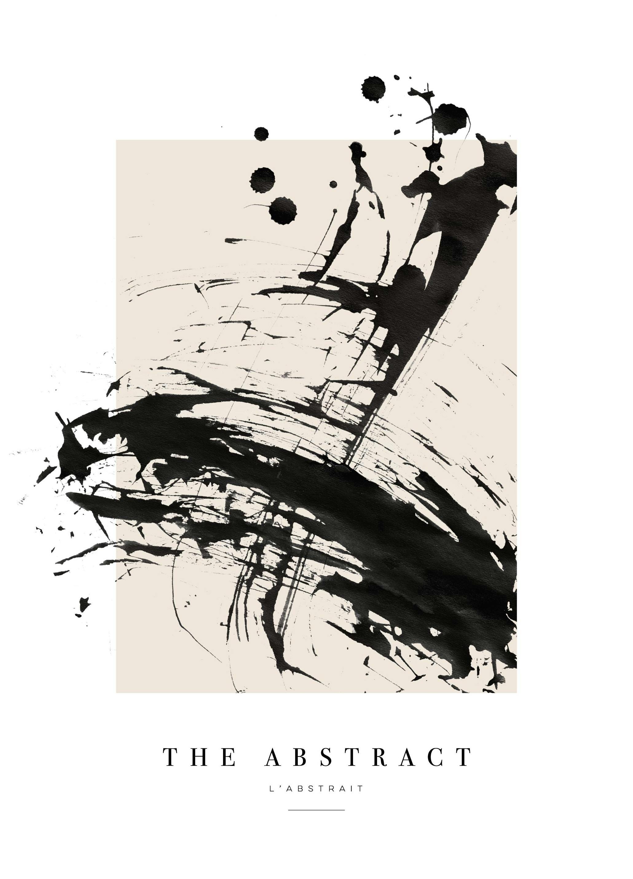 The Abstract No2 Affiche (21x30 cm) - Affiches d'art