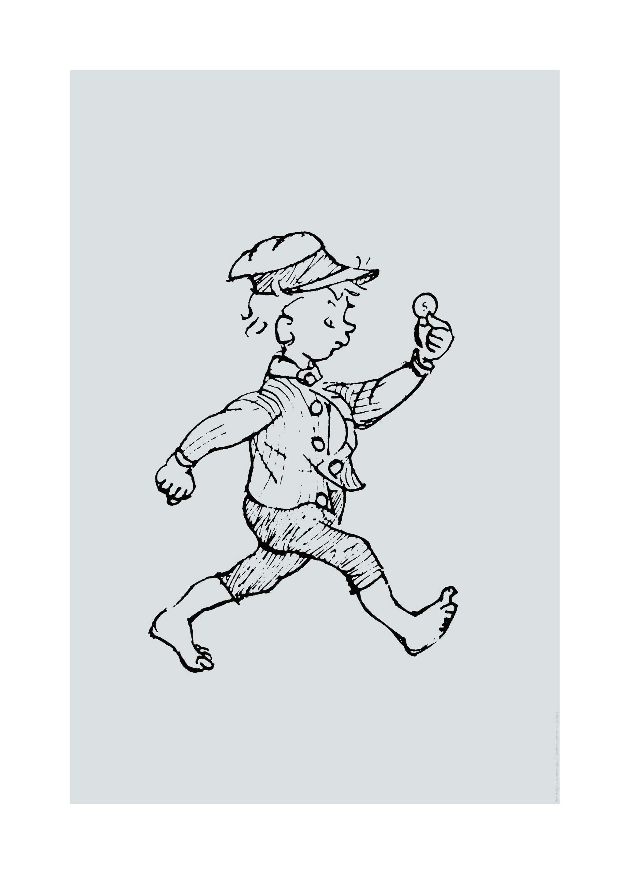 Prints - Emil in Lönneberga No1 Print (30x40 cm) - Astrid Lindgren's posters
