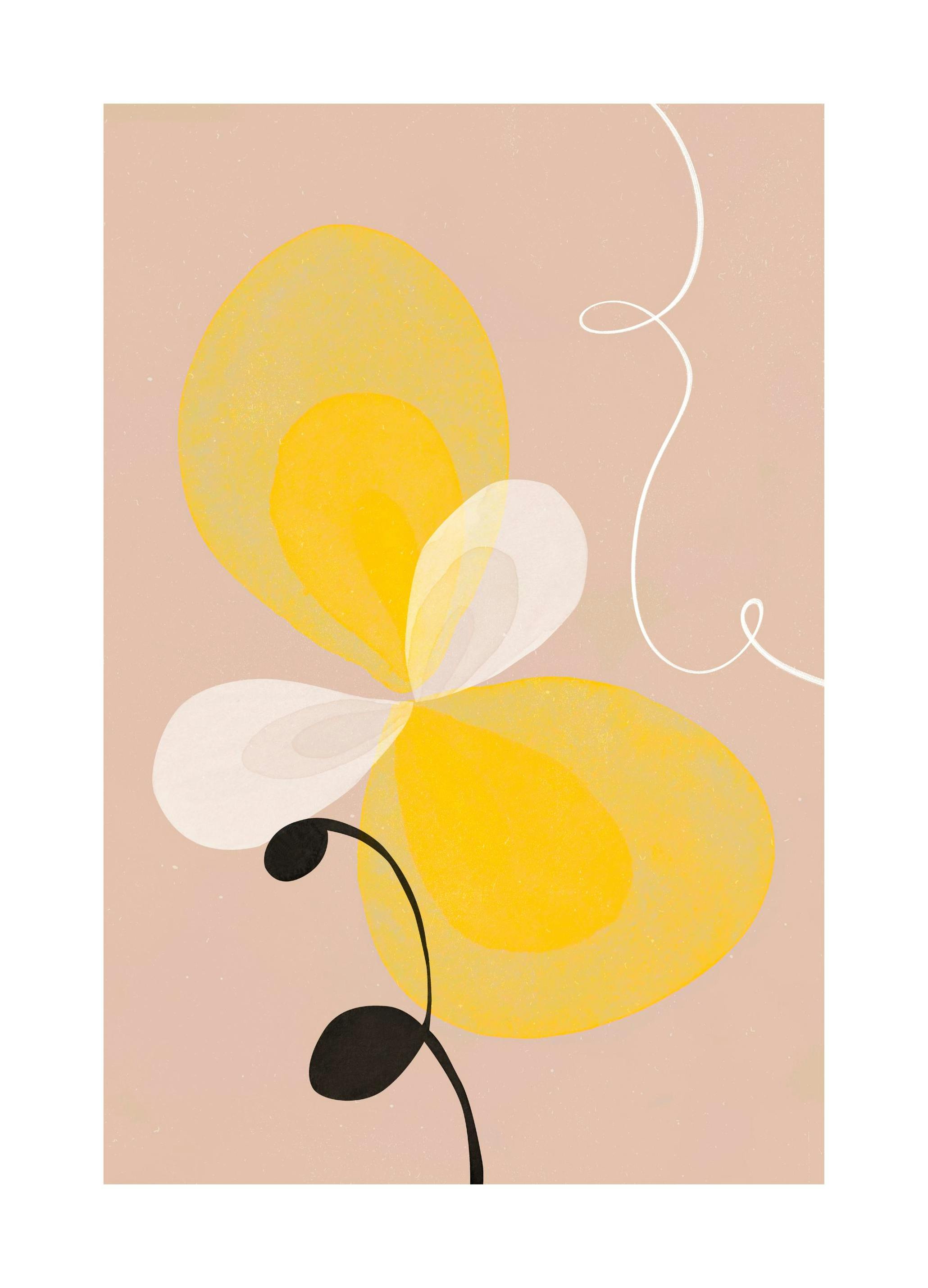 Mystery Flowers No 2 Poster (50x70 cm)- Arte moderna
