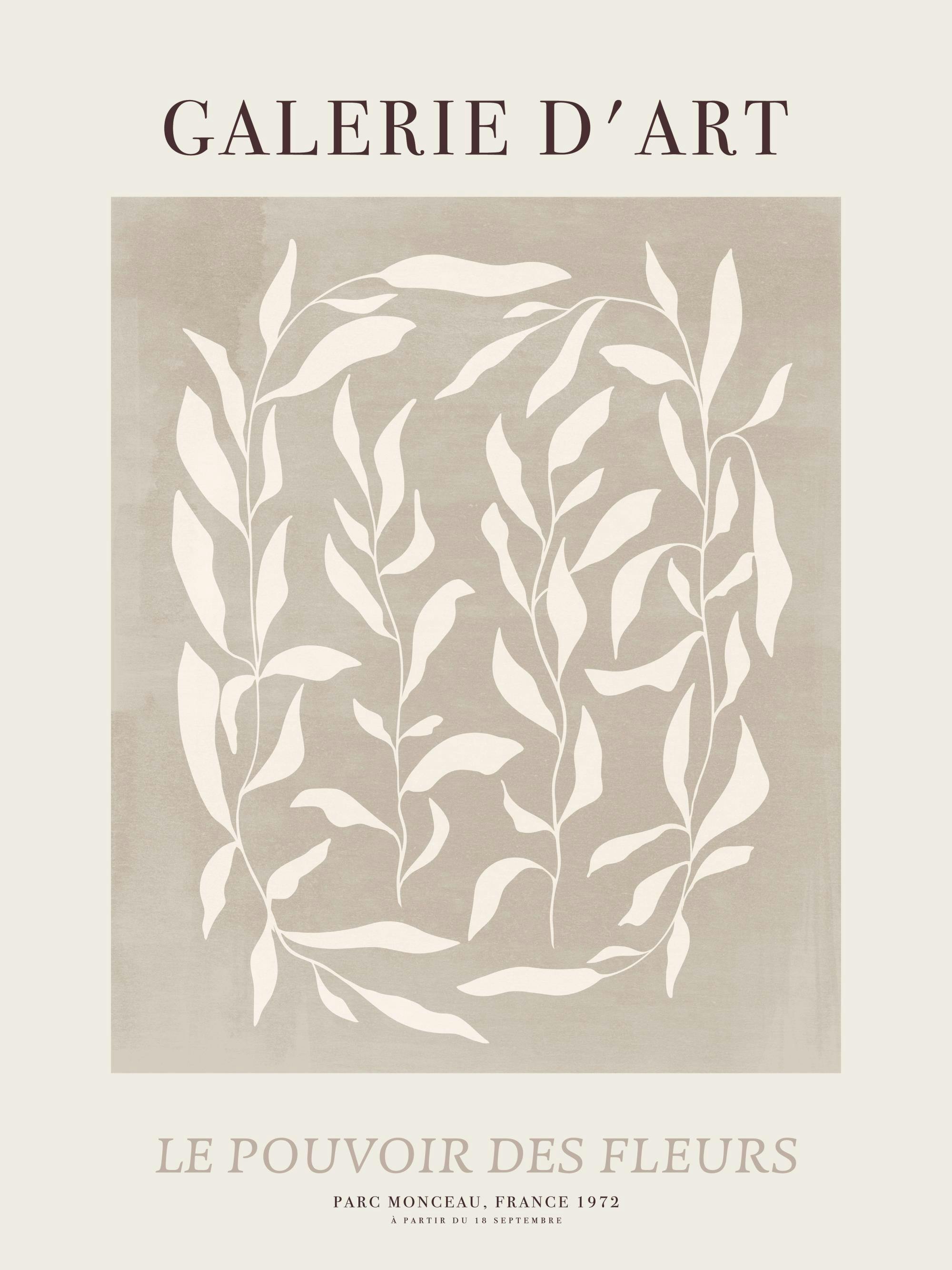 Le Pouvoir des Fleurs No1 Plakat 0