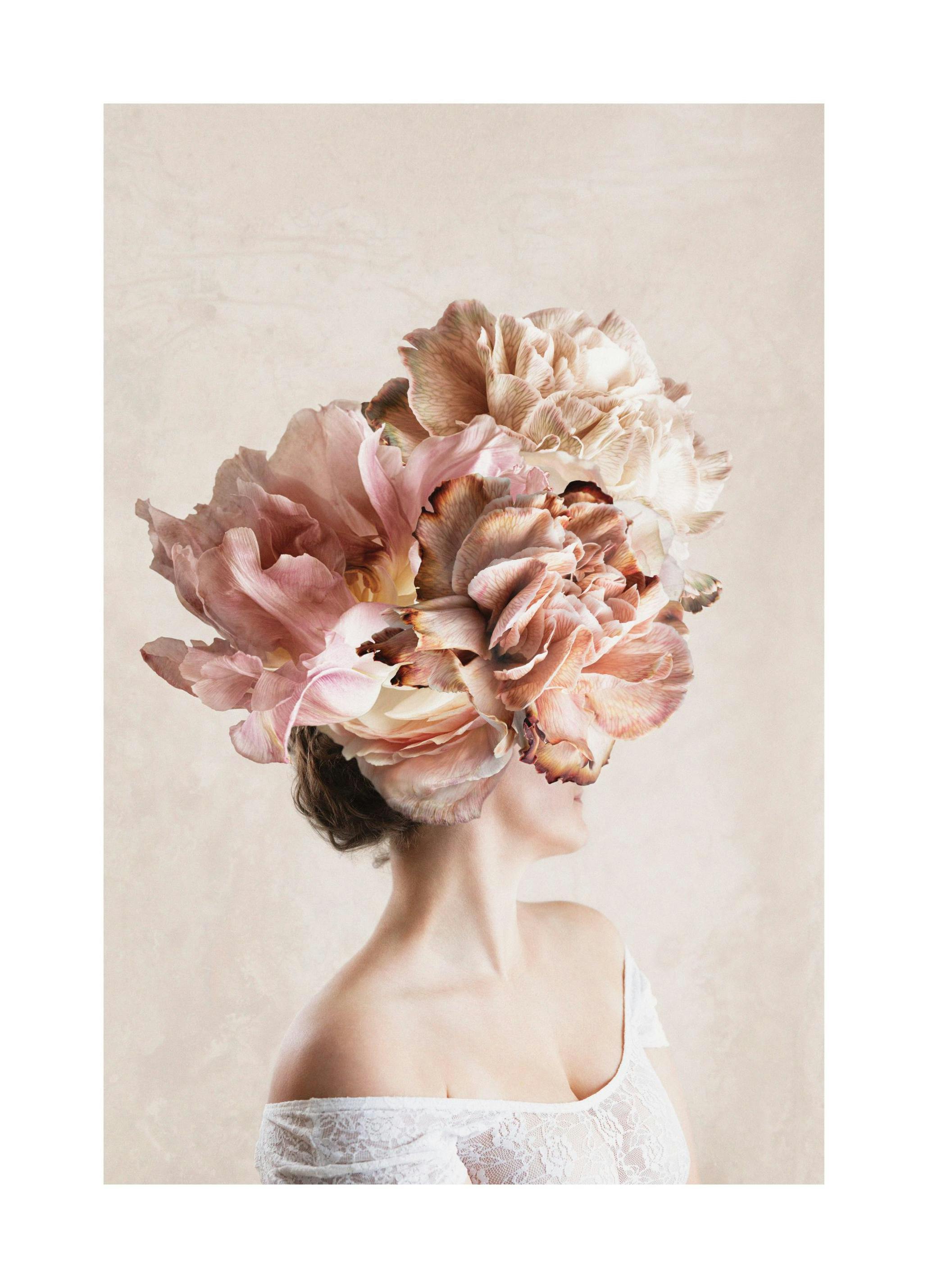 Flower Lady No2 Poster (50x70 cm) - Fotokunst