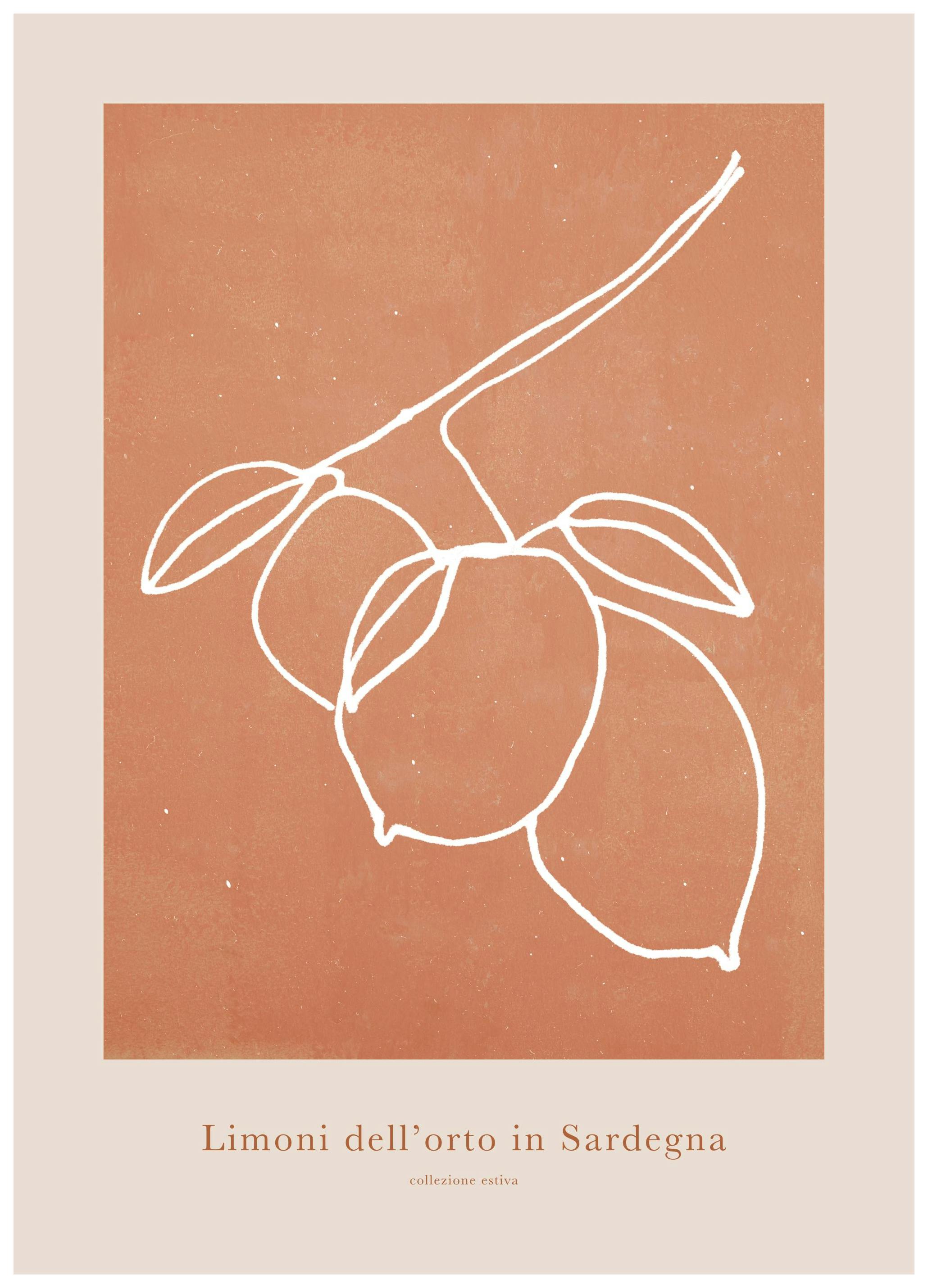 Prints - Limoni dell'Orto Print (30x40 cm) - Illustration prints